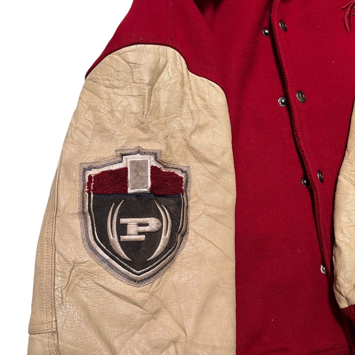 Phat Farm 🔥 Vintage Phat Farm Varsity Bomber Jacket Oversized Jacket Size US XXL / EU 58 / 5 - 9 Thumbnail