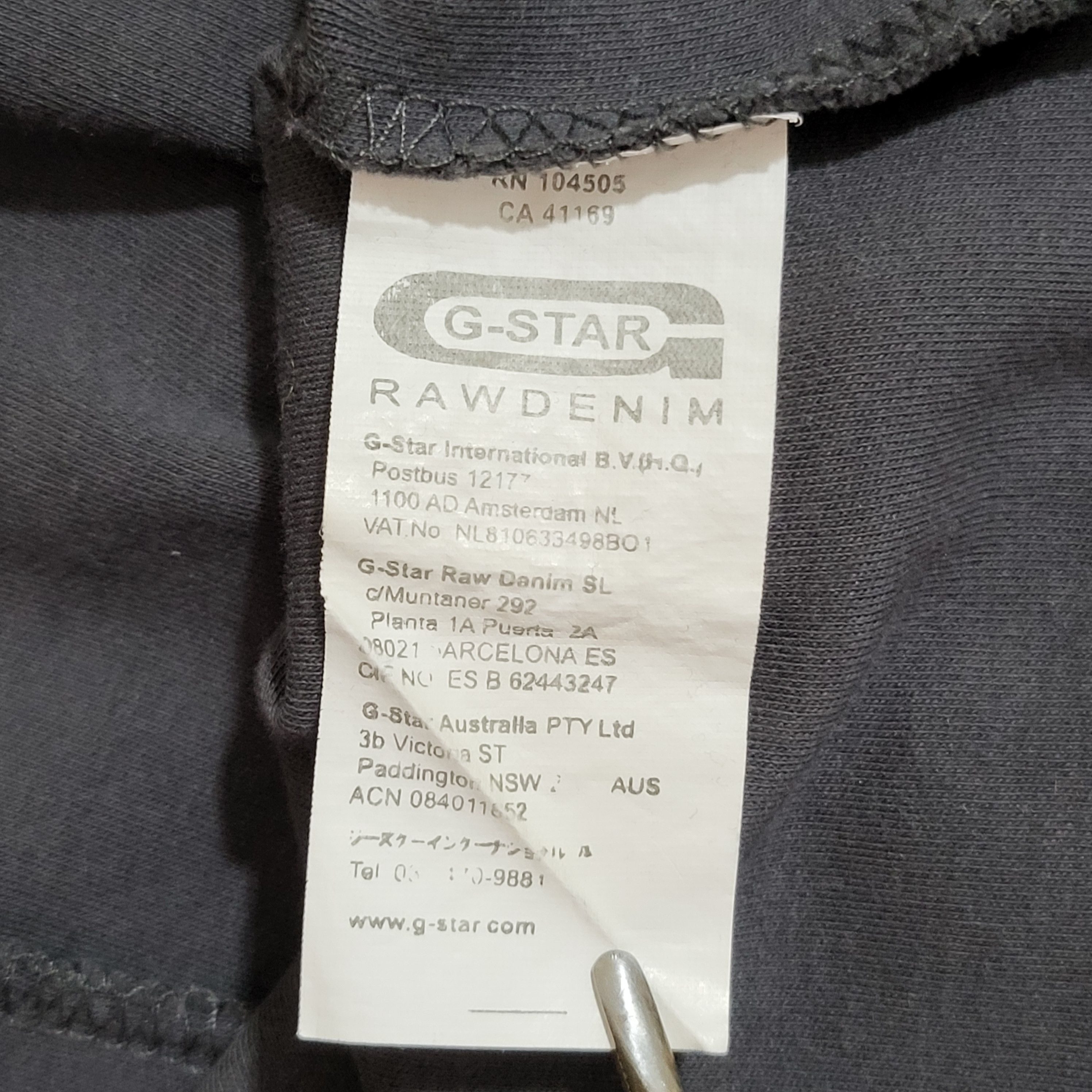G-Star G-Star Raw Long Sleeve t-shirt big logo Size US M / EU 48-50 / 2 - 8 Thumbnail