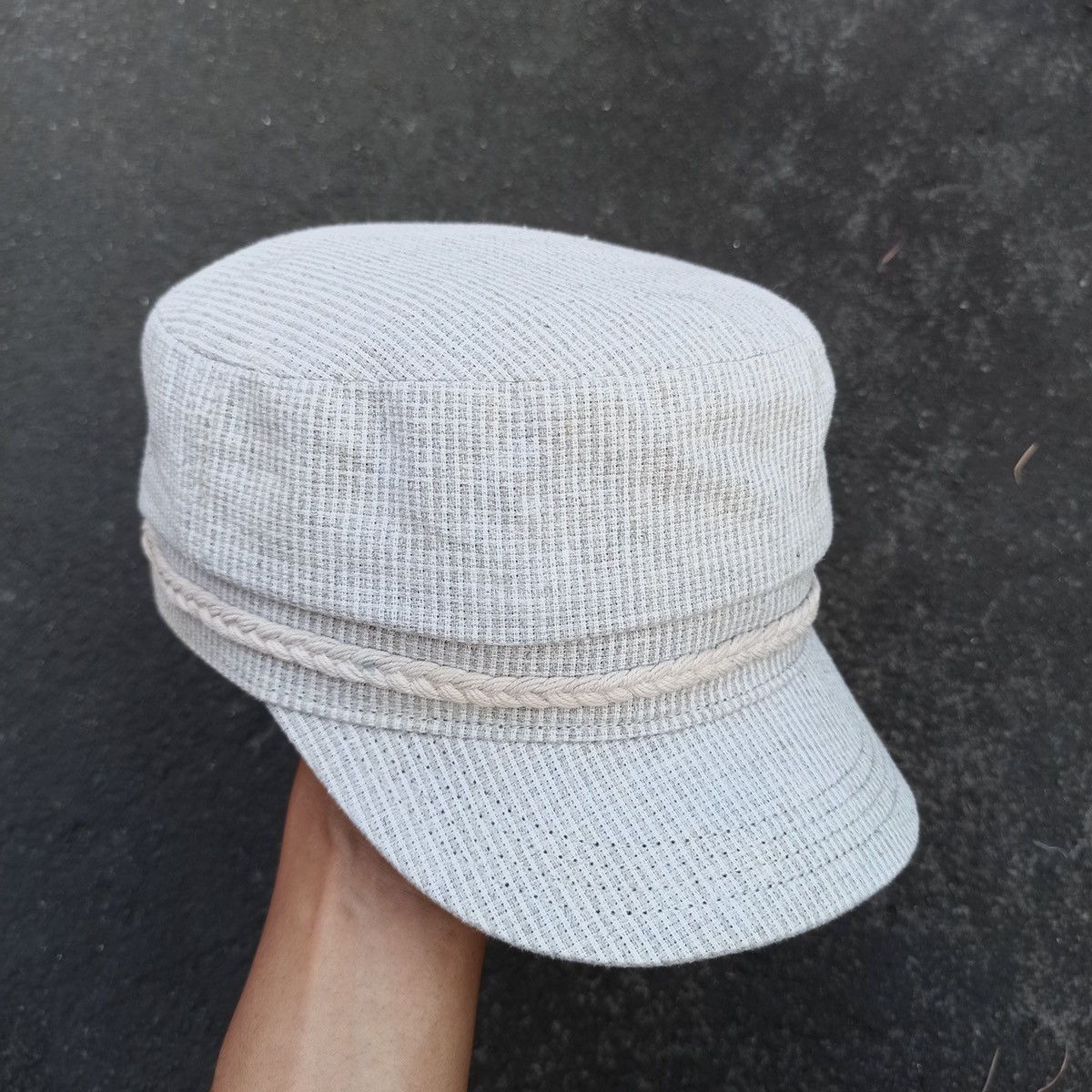 Japanese Brand × Roper Unique material sailor Hat with Rope by grace Size 36 - 8 Thumbnail