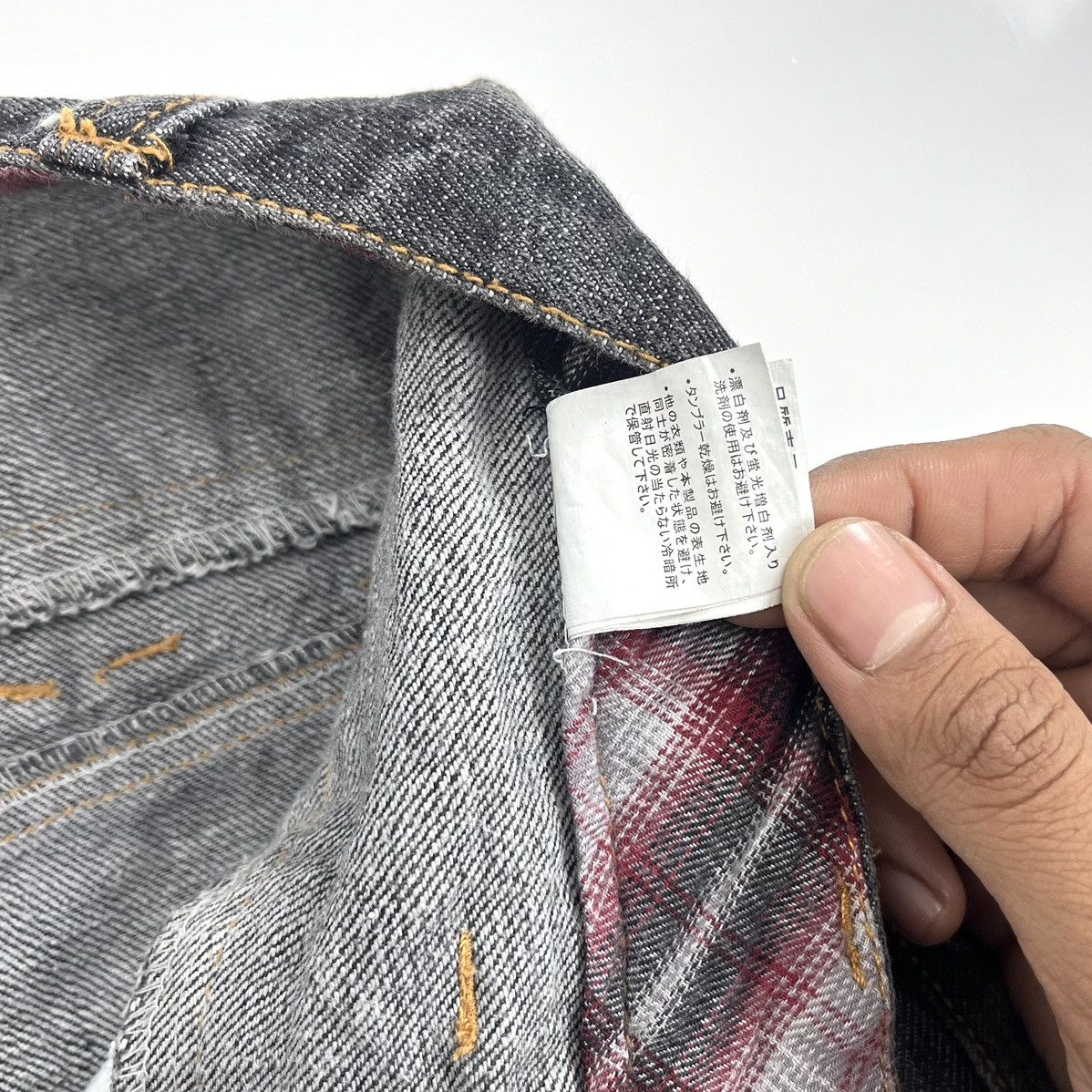 If Six Was Nine × Le Grande Bleu (L.G.B.) × Tornado Mart Destroyed Y2k Barcedos Double Waist Lightning Desain Jeans Size US 31 - 11 Thumbnail