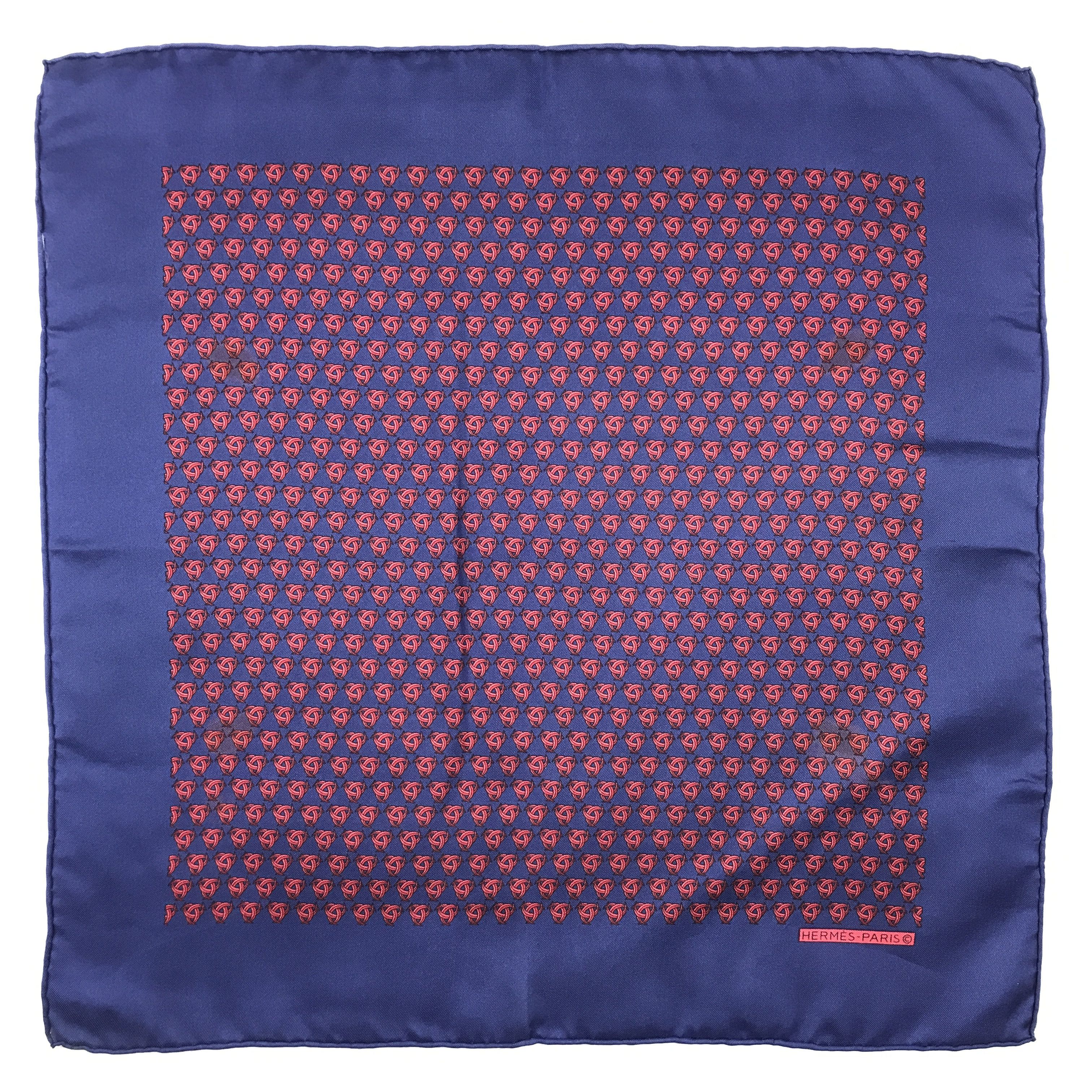 Vintage Hermes Bandana Neckerchief Handkerchief