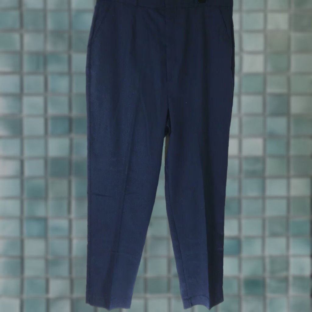 Vintage Lord Isaacs Sport Women's Dress Pants Regular High Rise Blue Size 24" / US 00 / IT 34 - 1 Thumbnail