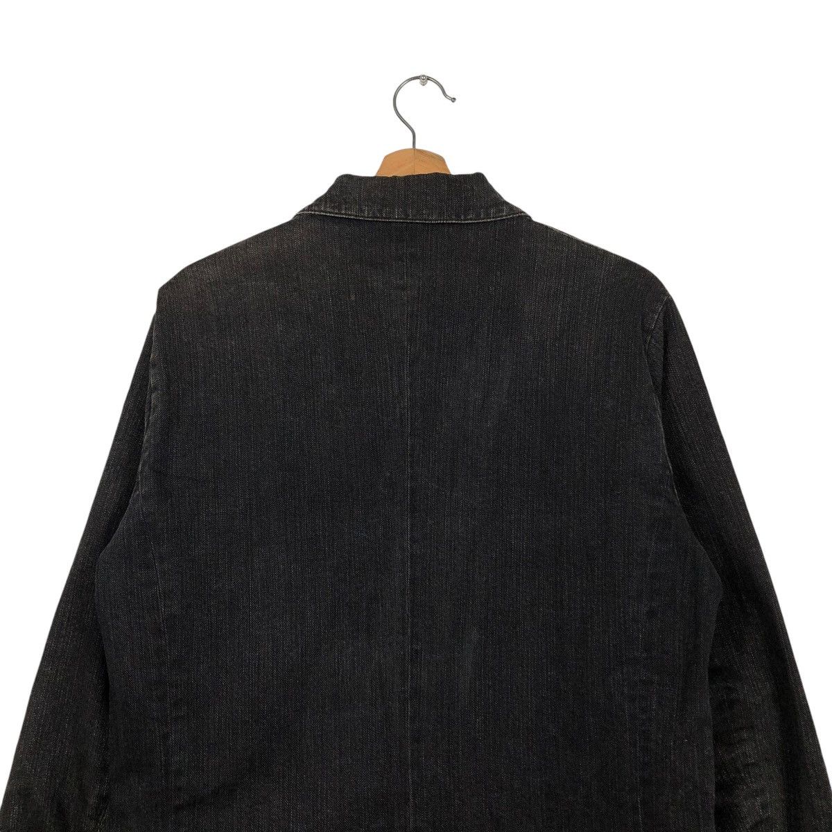 Japanese Brand 🔥VINTAGE CHORE WORK JACKET MONTAGE STRIPED ISSEY MIYAKE Size US M / EU 48-50 / 2 - 11 Thumbnail