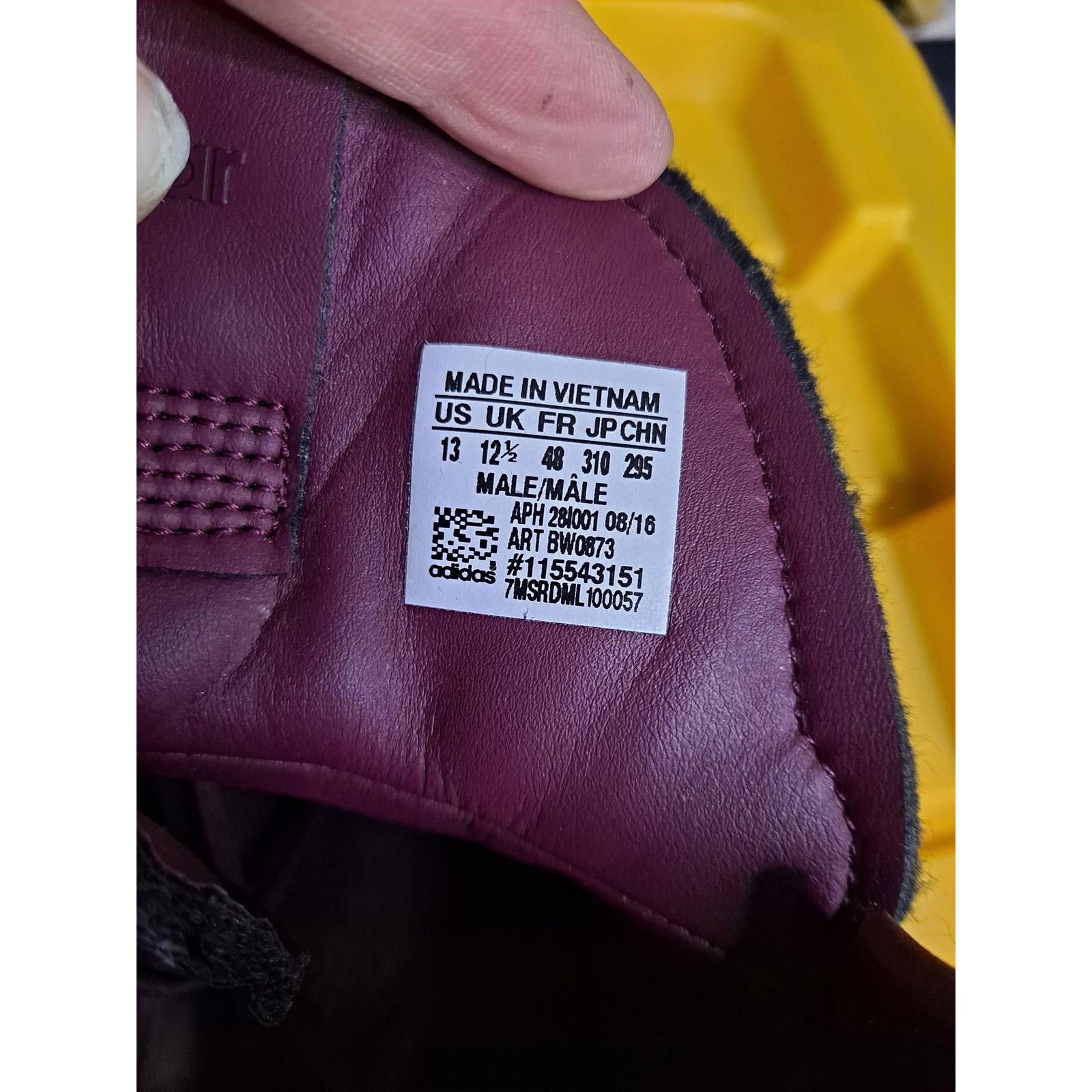 Adidas Adidas Tubular Invader Strap Model Bw0873 Maroon Purple Size Size US 13 / EU 46 - 7 Thumbnail