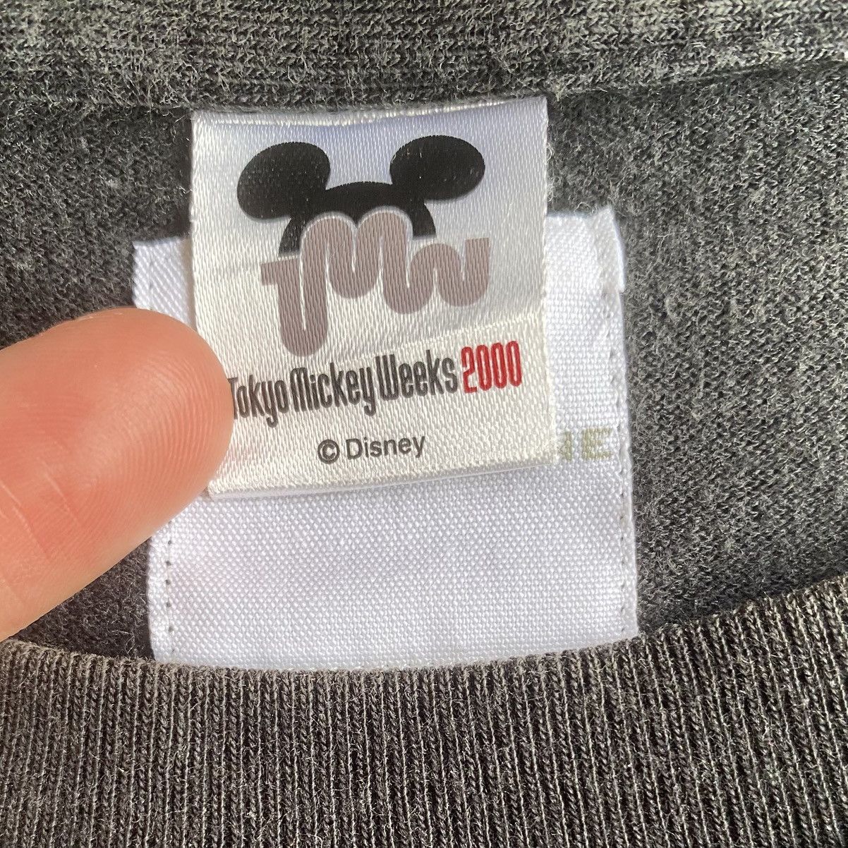 Disney × Number (N)ine Vintage 2000 Mickey Mouse Eddy Venga Pearl Jam Size US M / EU 48-50 / 2 - 3 Thumbnail