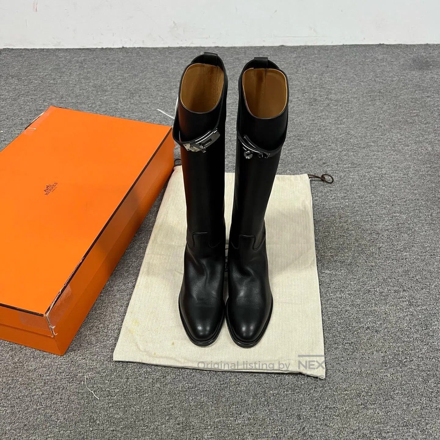Hermes Hermes Kelly Deduction: High-top Knight Boots| Size US 5.5 / IT 35.5 - 1 Thumbnail