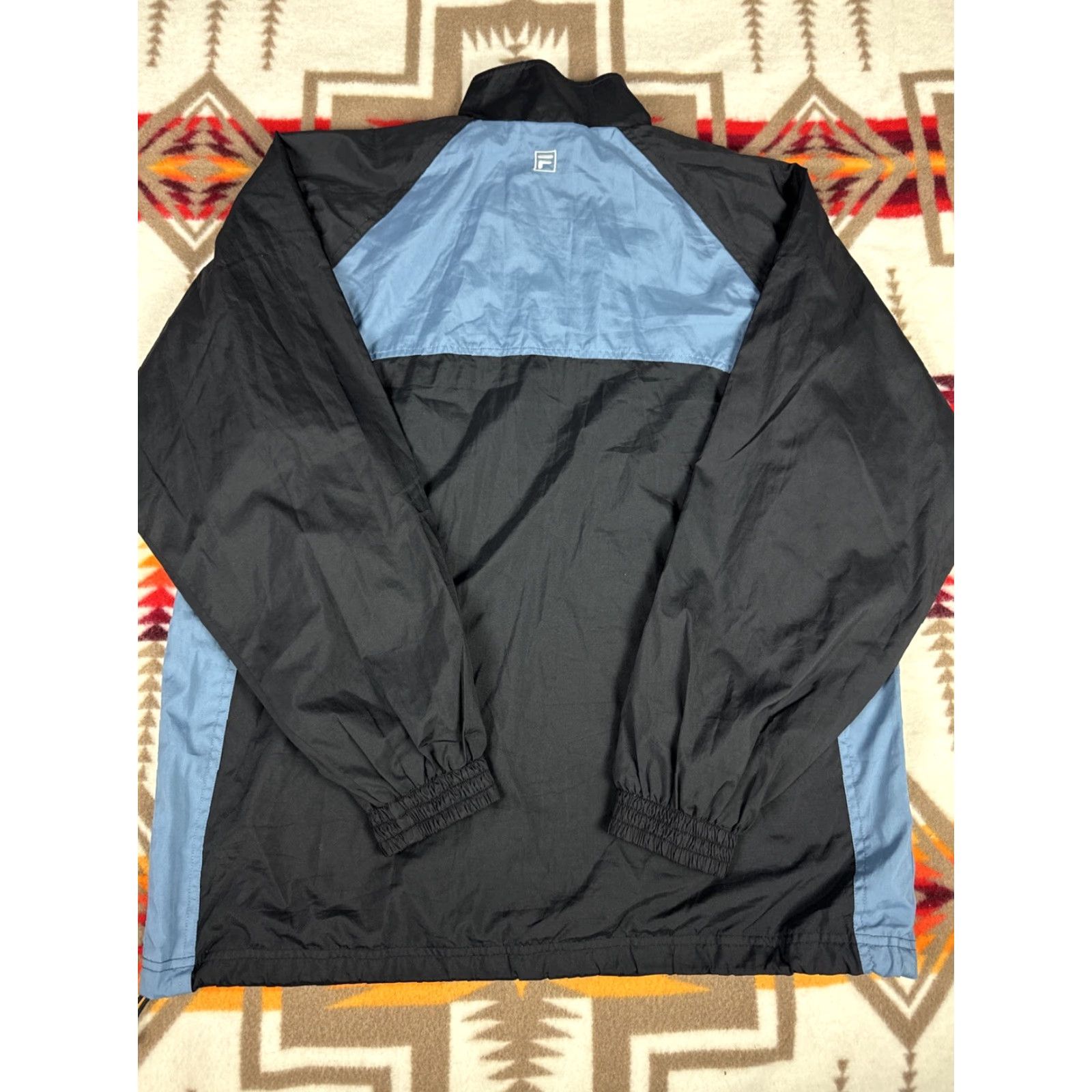 Fila Fila Mens Track Jacket Windbreaker Sz M Multicolor Nylon Jacket Activewear M Men Size US M / EU 48-50 / 2 - 2 Thumbnail