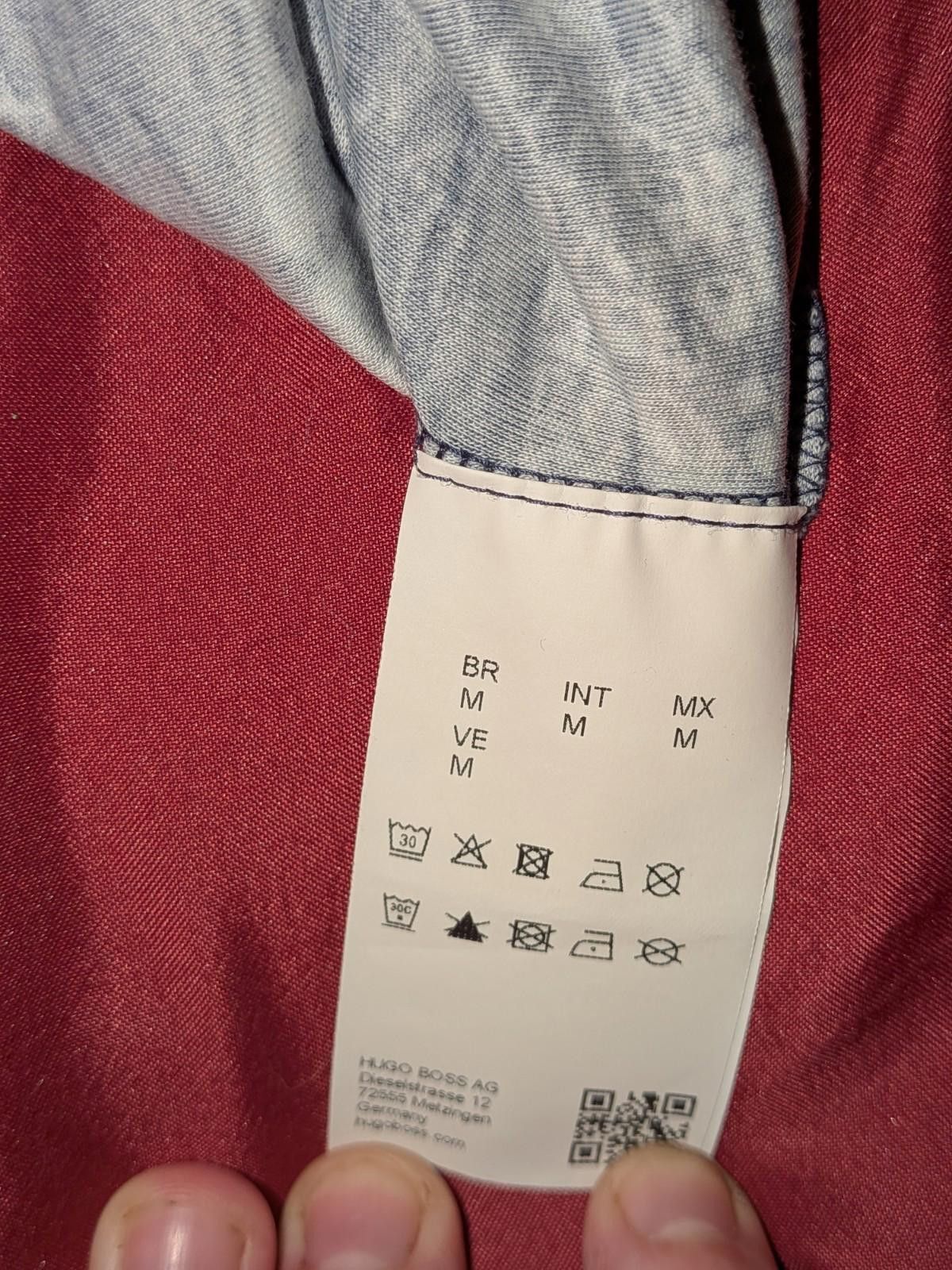 Hugo Boss HUGO BOSS Leaf-print Men's Paddy 6 Short Sleeve Polo In Blau Size US M / EU 48-50 / 2 - 9 Thumbnail