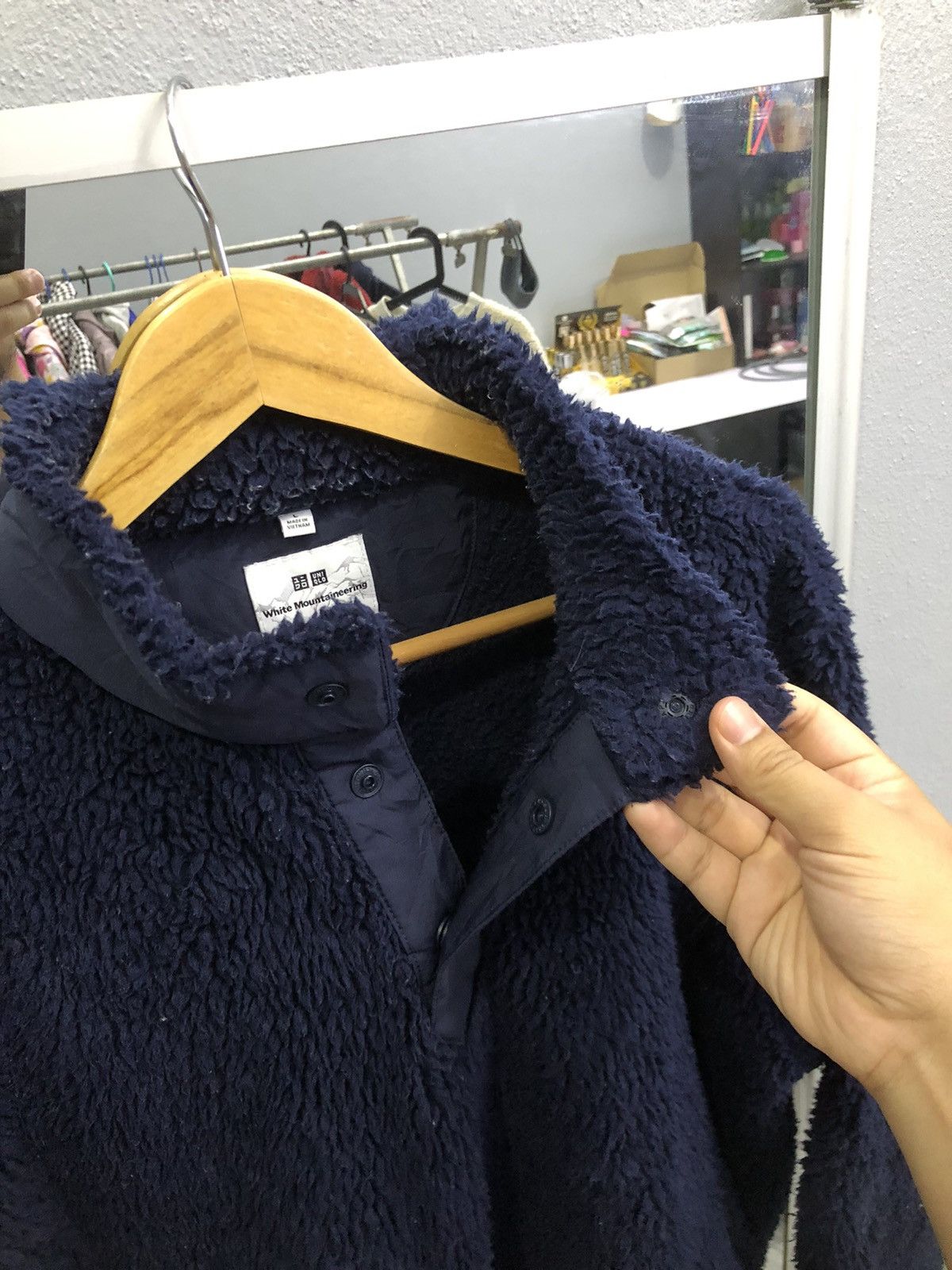 Uniqlo × White Mountaineering 🔥 Rare Uniqlo x White Mountaineering Fleece Pullover Size US L / EU 52-54 / 3 - 7 Thumbnail