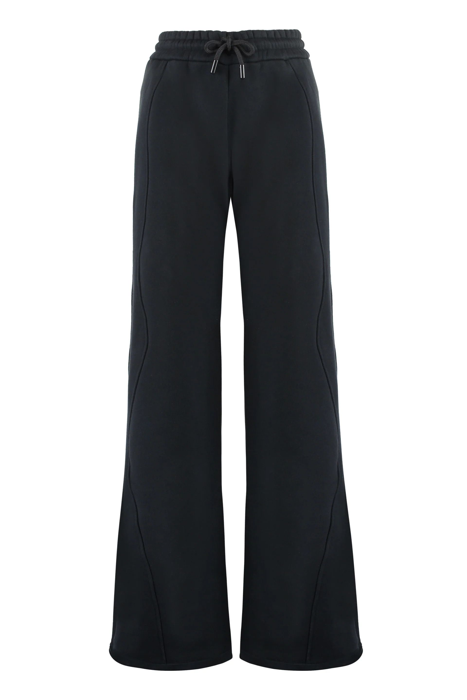 Off-White o1s22i1n0824 Flared Joggers in Black Size 28" / US 6 / IT 42 - 1 Thumbnail