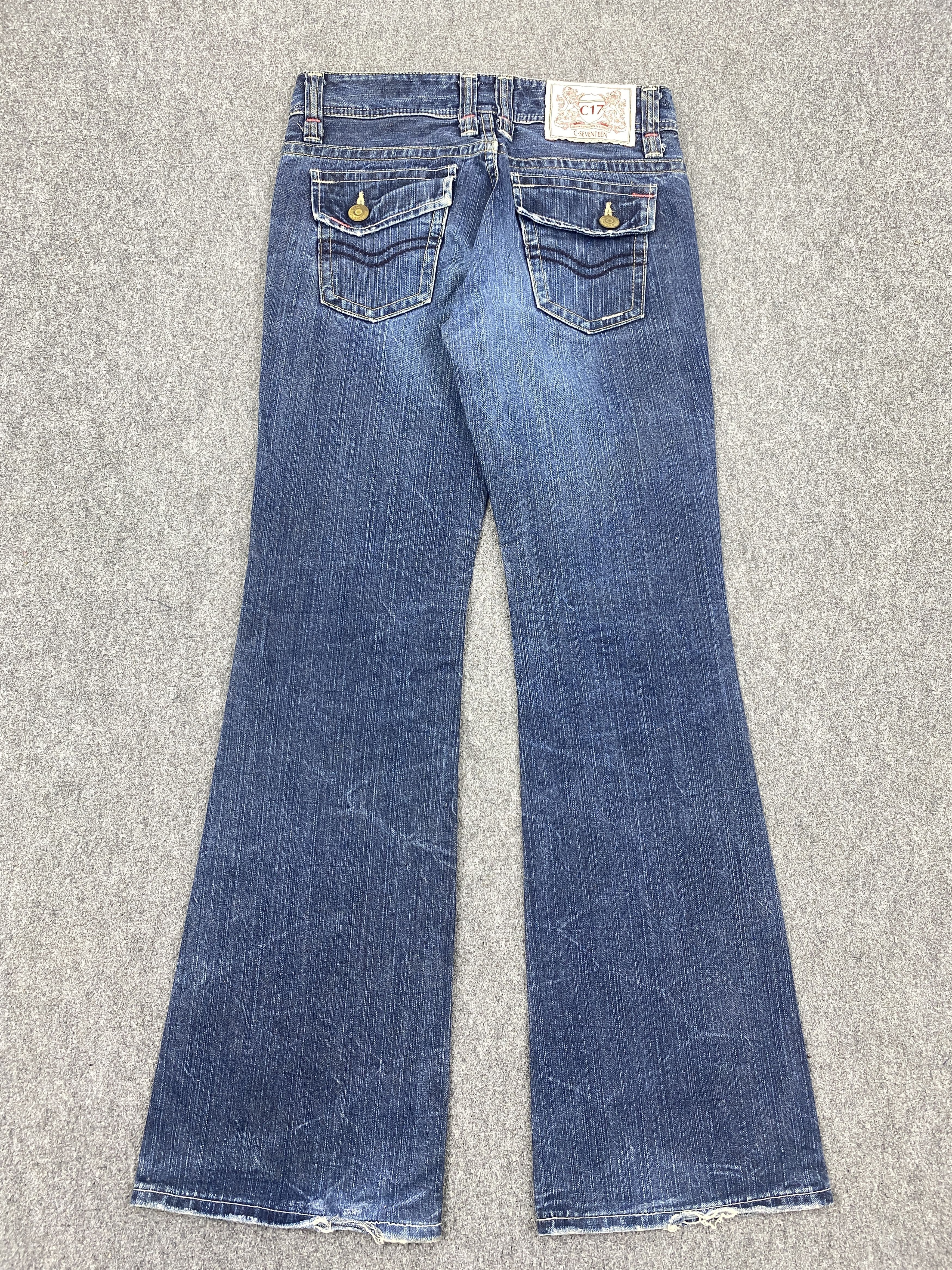 If Six Was Nine Vintage Japanese Brand Flared Bootcut Jeans DP2818 Size US 28 / EU 44 - 3 Thumbnail