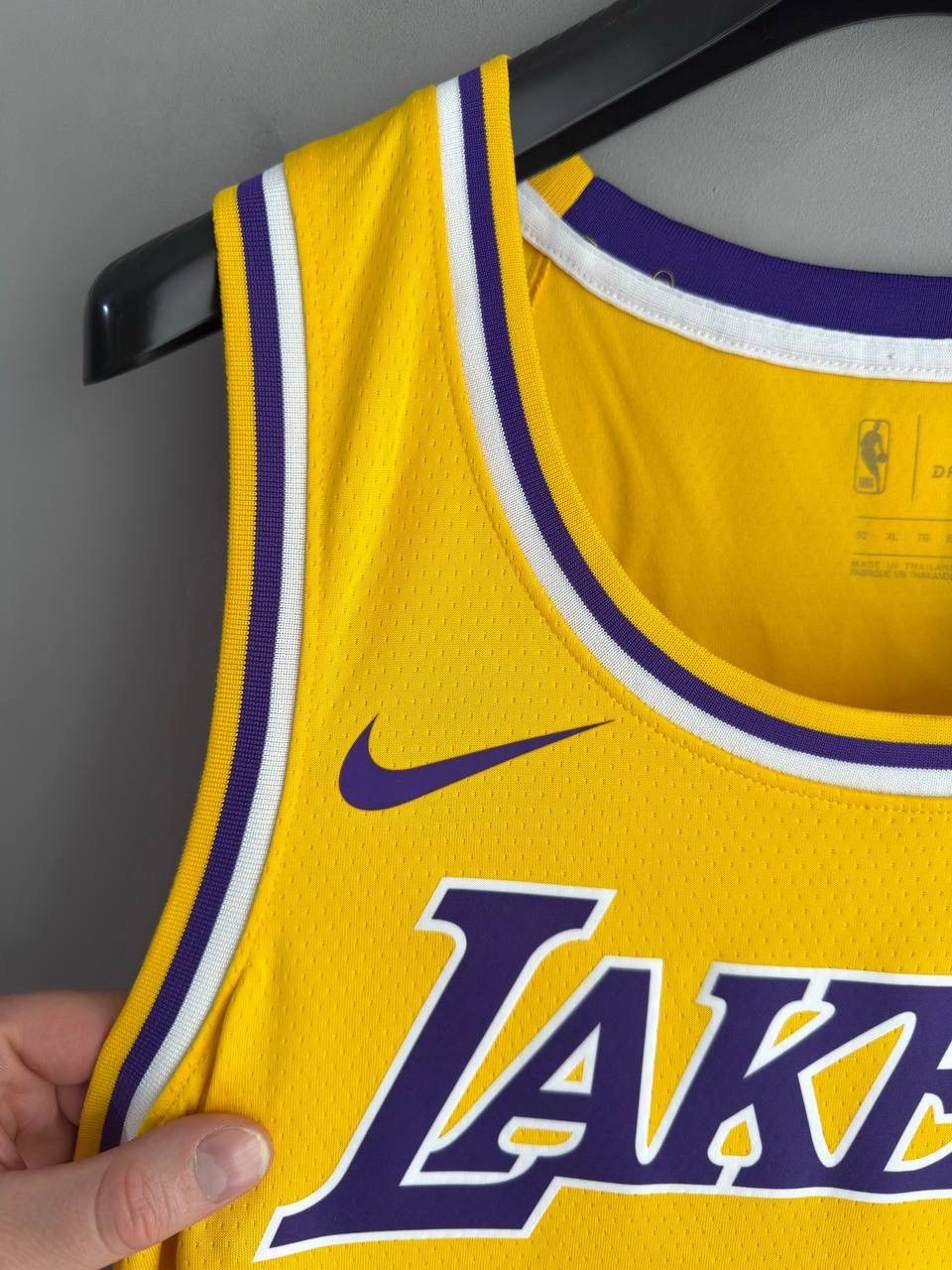 Nike Nike Los Angeles Lakers NBA Basketball Jersey #23 JAMES, XL Size US XL / EU 56 / 4 - 4 Thumbnail