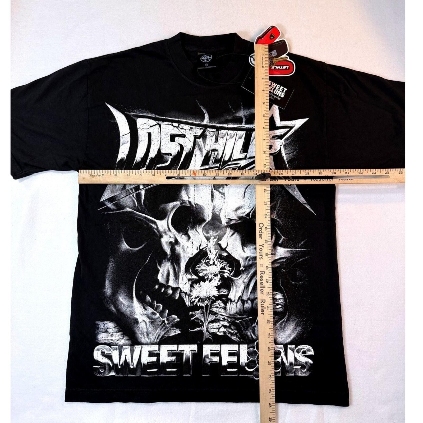 Other Sweet Felons Lost Hills TShirt Mens M Skull AOP Streetwear Size US M / EU 48-50 / 2 - 6 Thumbnail
