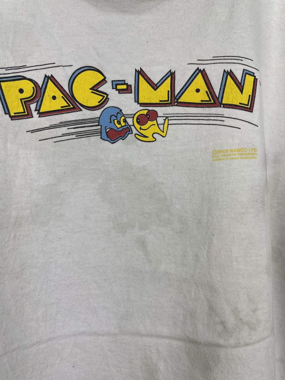 Other Vintage Y2K Pac-Man Namco Ltd Game promo t shirt Size US XL / EU 56 / 4 - 4 Thumbnail
