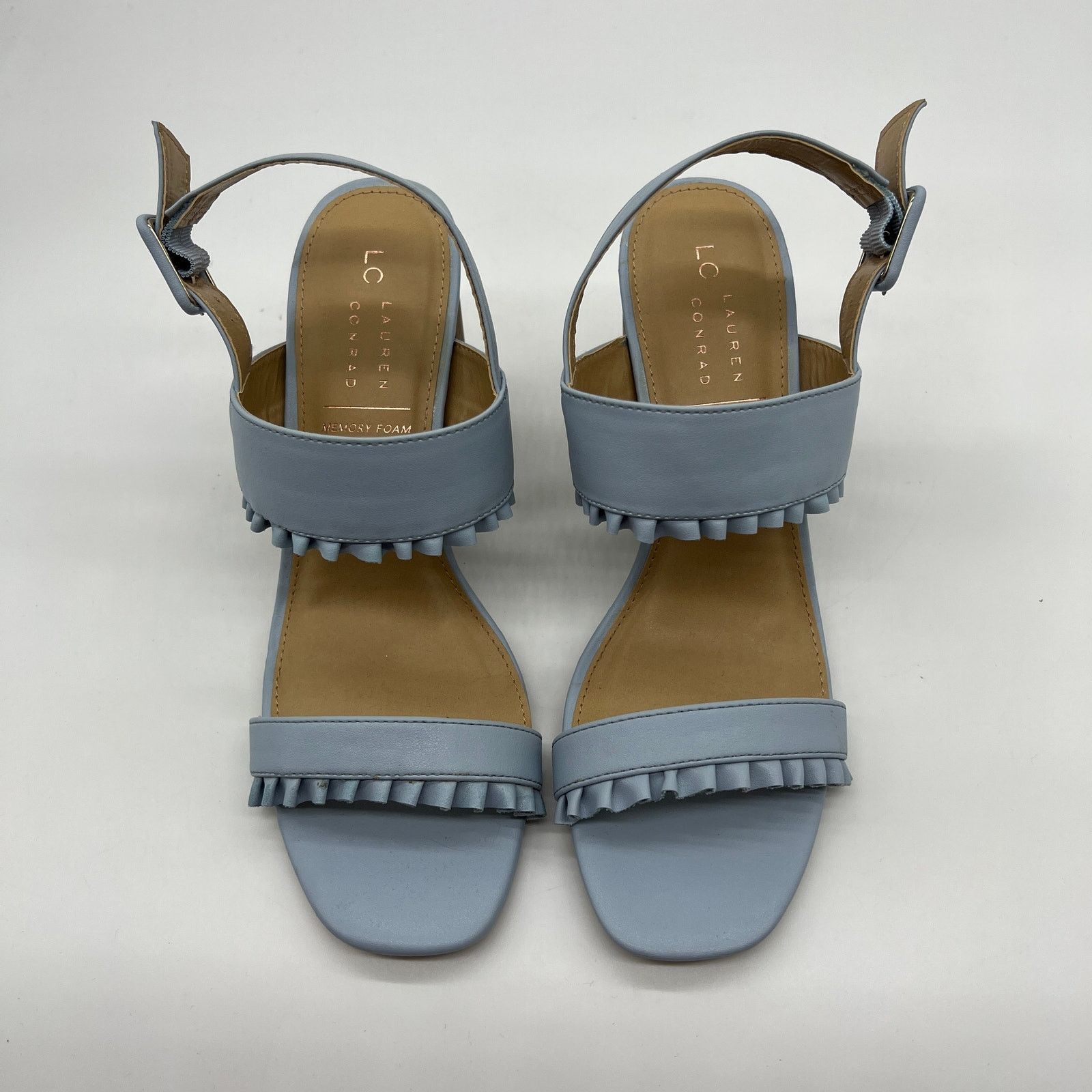 Other LC Lauren Conrad Women Shoes Size 9.5 Blue Heel Slip On Size US 9.5 / IT 39.5 - 2 Thumbnail