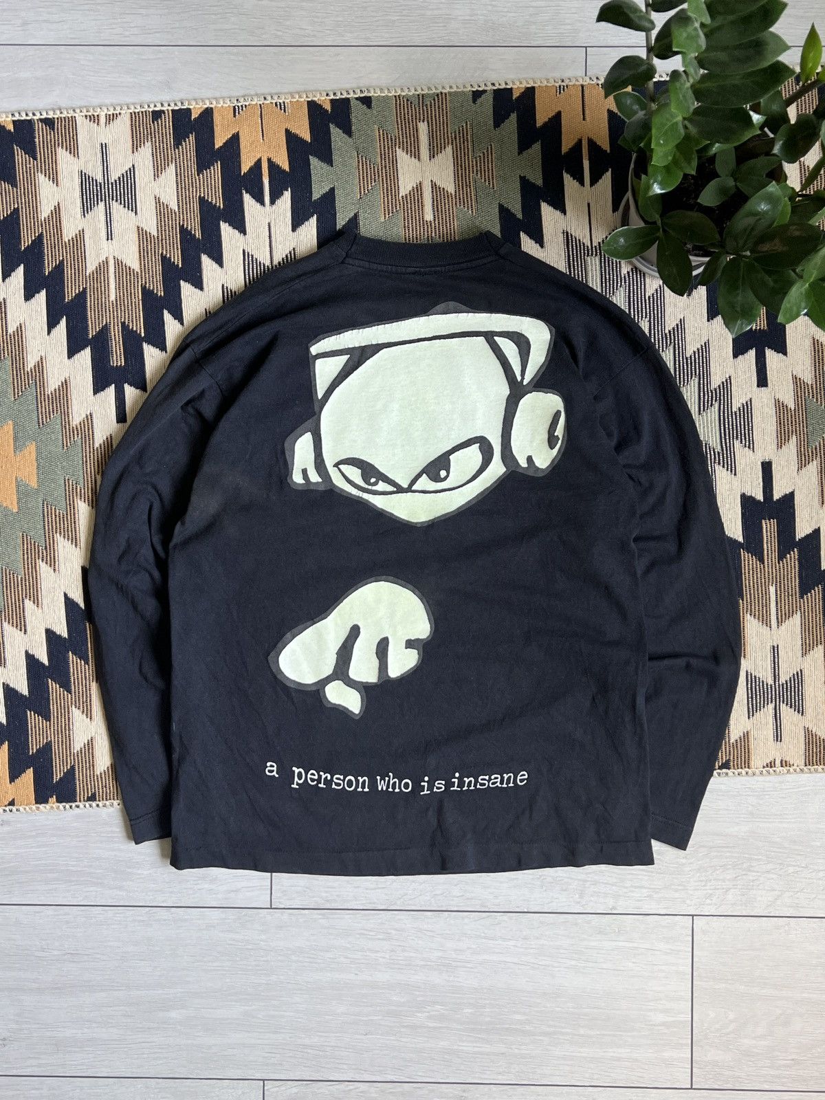 Vintage Lunatic Glow In The Dark VTG Million Dollar Skate Longsleeve Size US M / EU 48-50 / 2 - 13 Thumbnail