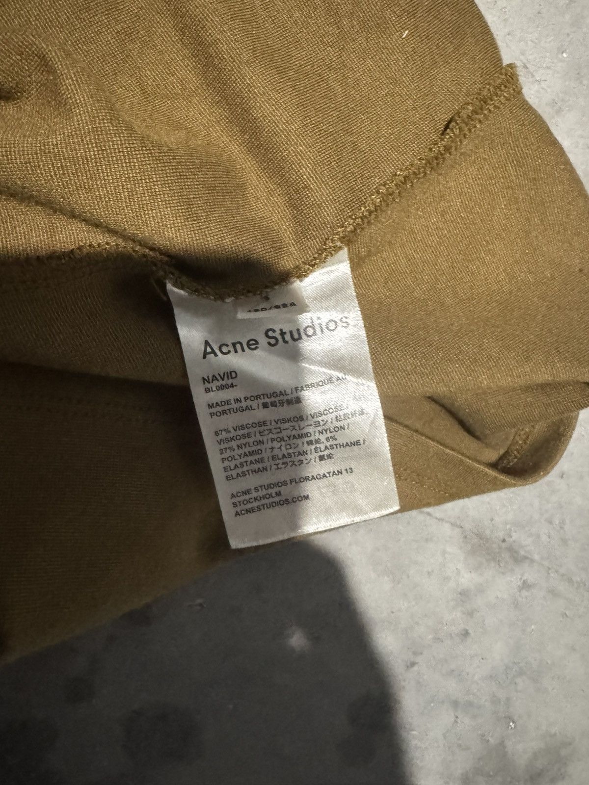 Acne Studios acne studios collar logo t shirt Size US S / EU 44-46 / 1 - 3 Thumbnail
