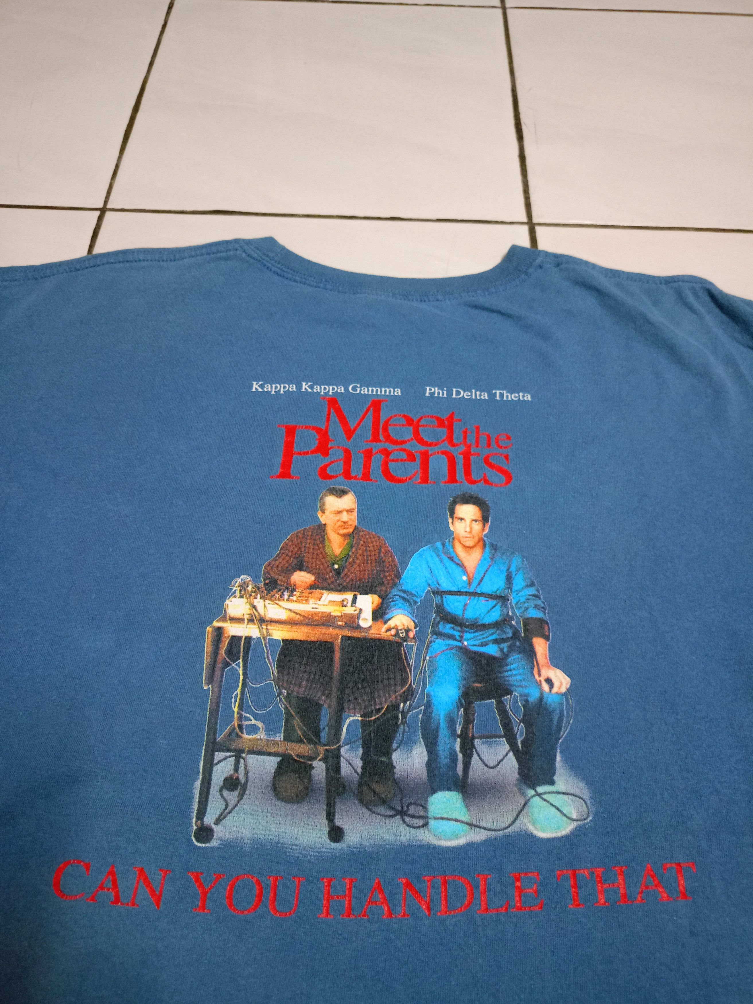 Vintage Vintage rare meet the parents movie shirt Size US L / EU 52-54 / 3 - 4 Thumbnail