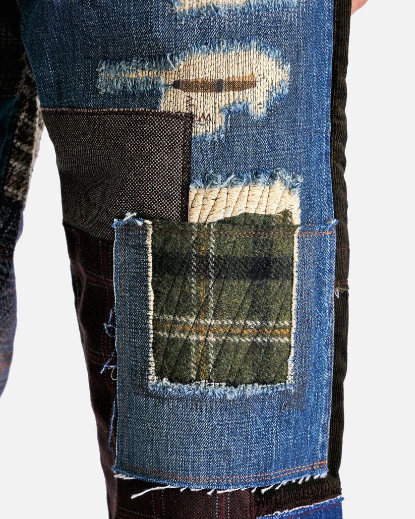 Junya Watanabe o1s1v1r1oon0925 Customized Cotton Denim Levi's in Multicolor Size US 34 / EU 50 - 7 Thumbnail