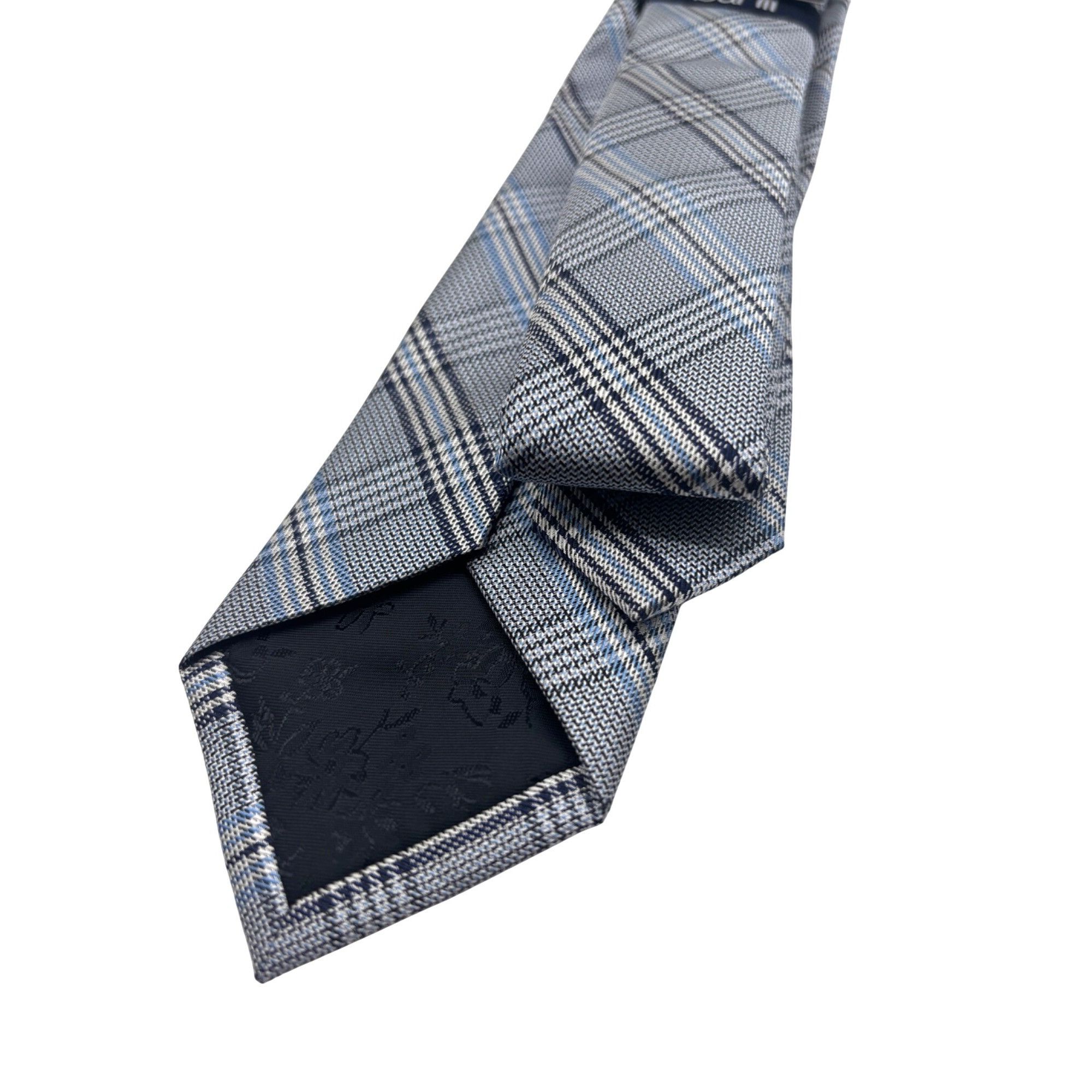 Bar III BAR III Carnaby Collection Harp Plaid Men’s Necktie, Blue, Size ONE SIZE - 7 Thumbnail