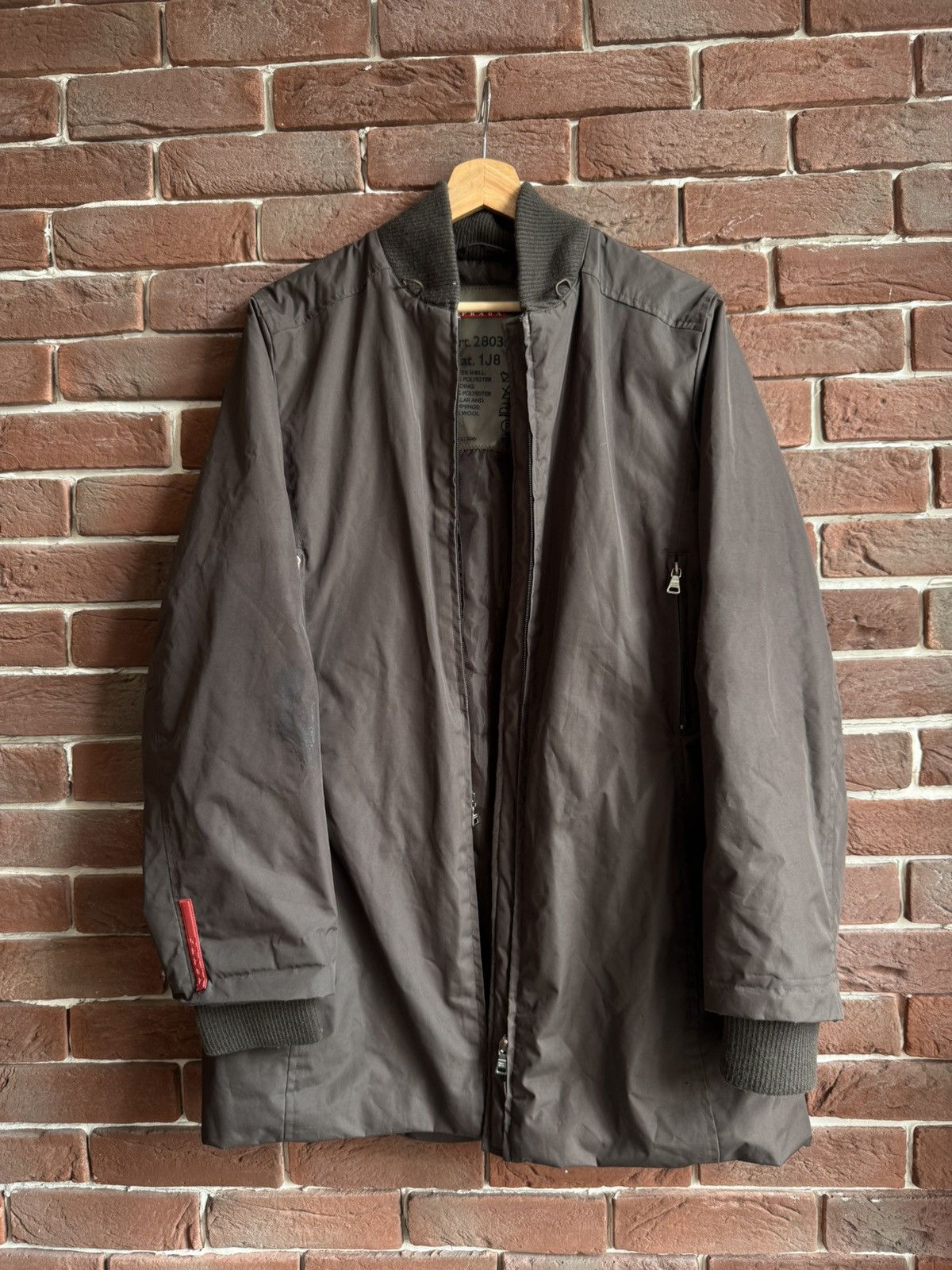 Prada Prada Vintage Gore Tex Coat Brown Jacket Women's 44IT design Size M / US 6-8 / IT 42-44 - 20 Thumbnail
