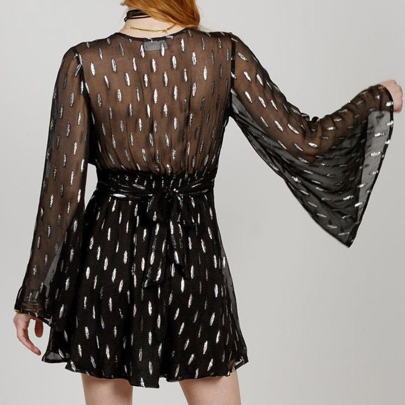 Other NWT B.O.G. Band of the Free Evette Shimmer Mini Dress Sz. S Size S / US 4 / IT 40 - 7 Thumbnail