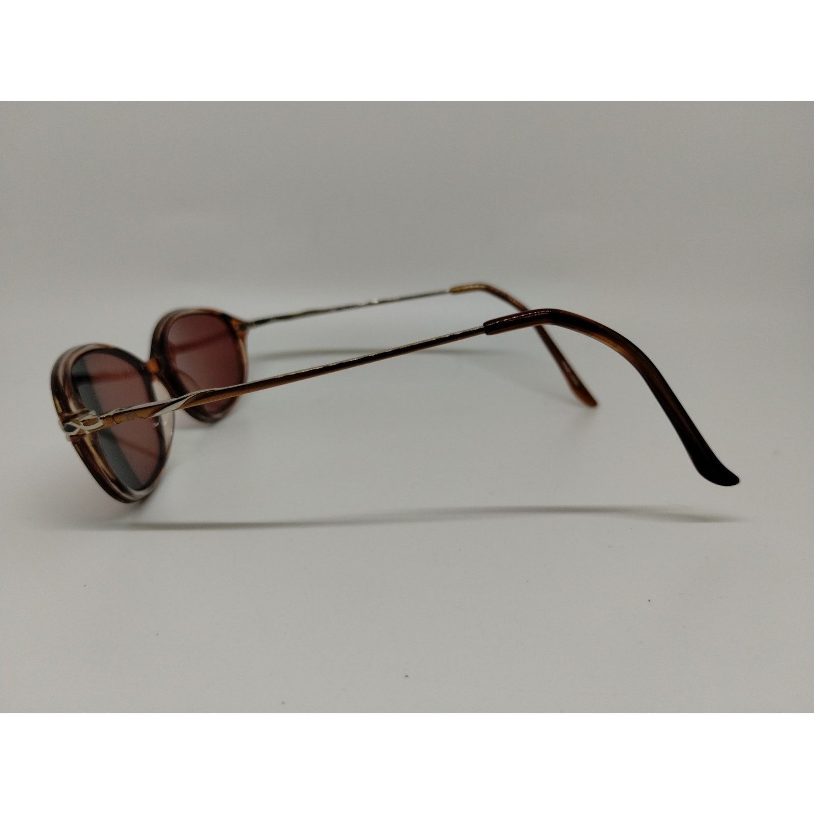 Vintage Elizabeth Arden Eyeglass Frames EA1018-1 Orange Brown Size ONE SIZE - 4 Thumbnail