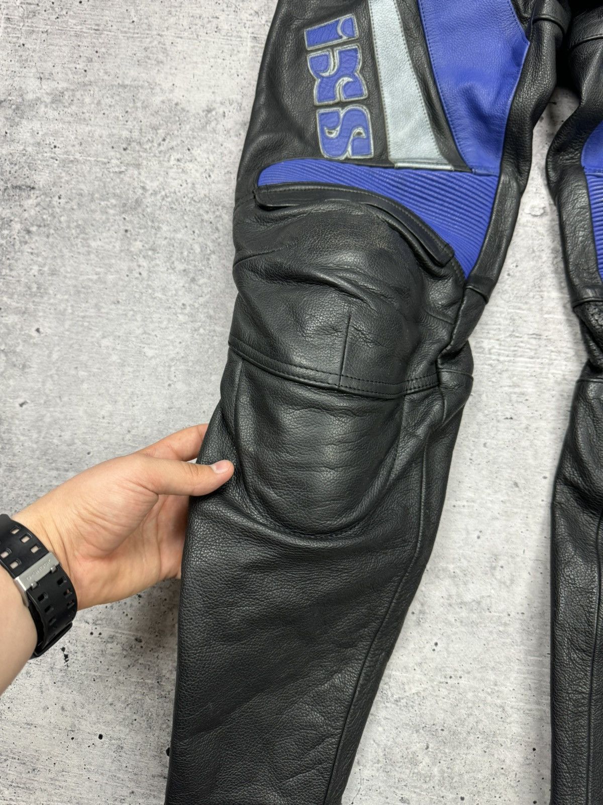 Genuine Leather Vintage IXS Racing Moto Genuine Leather Professional Pants Size 26" / US 2 / IT 38 - 12 Thumbnail