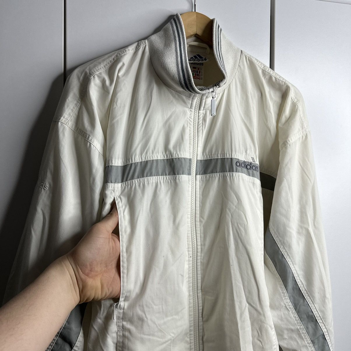 Adidas × Vintage Adidas Vintage Zip Sweatshirt Size US M / EU 48-50 / 2 - 10 Thumbnail