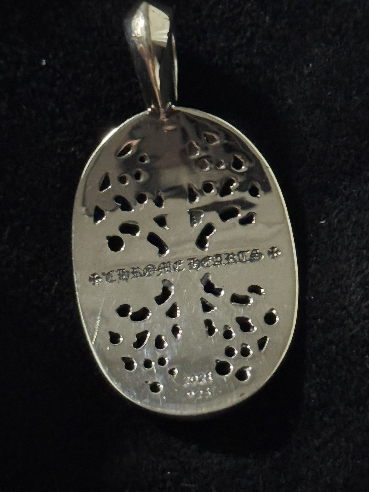 Chrome Hearts Chrome Hearts Oval Cross Pendant Size ONE SIZE - 15 Thumbnail