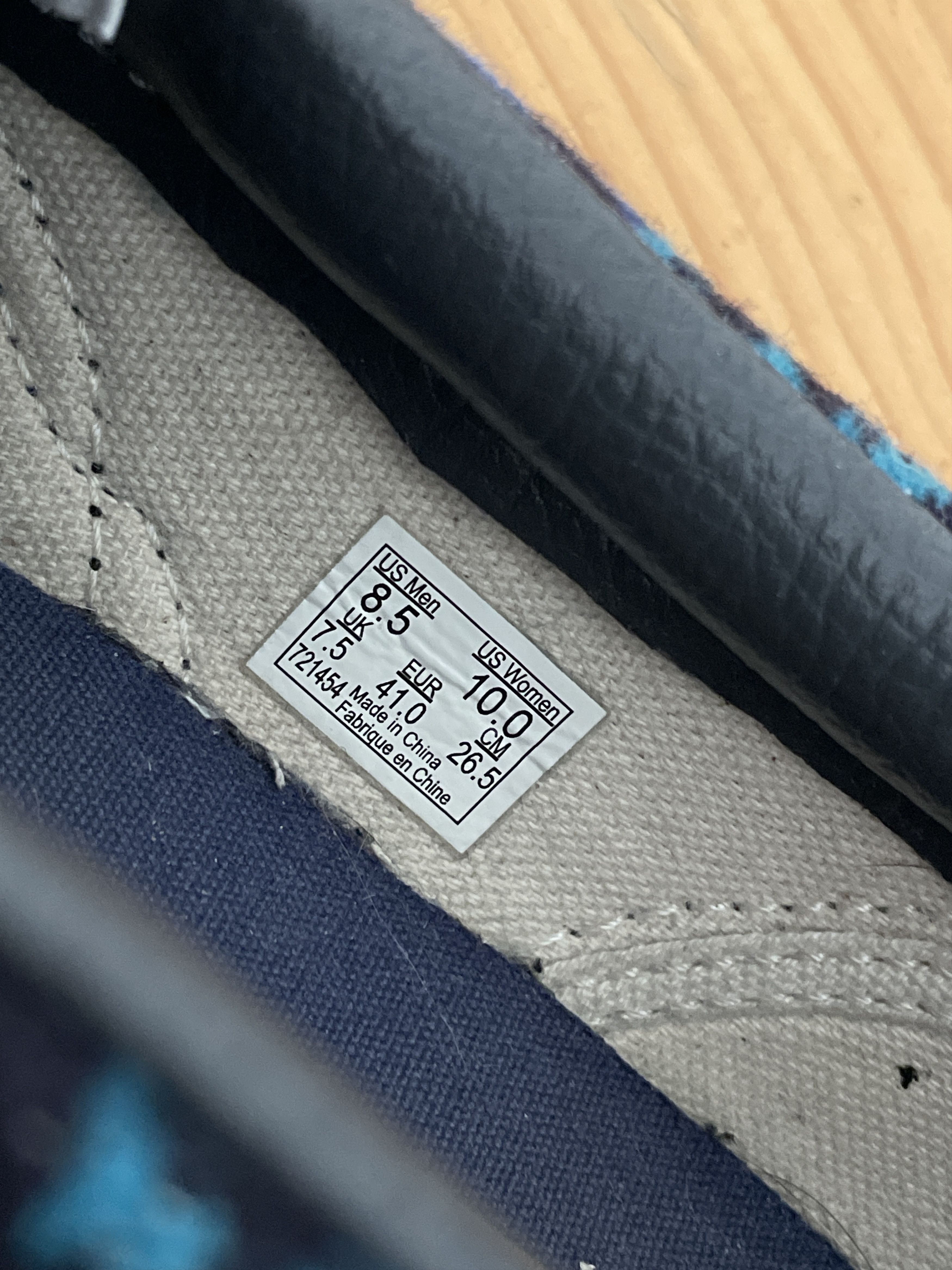 Pendleton × Vans Rare Vans x Pendleton Blue Navajo Wool Slip-on Shoes Size US 8 / EU 41 - 2 Thumbnail