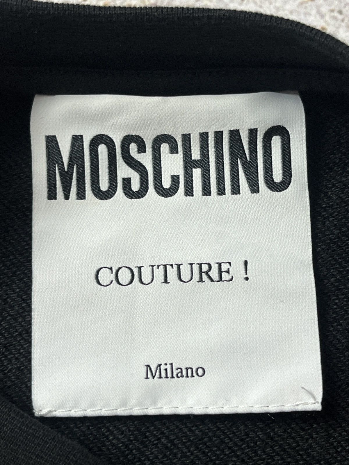 Moschino DDP MOSCHINO Couture Milano Sweatshirt Italy Logo Crew Neck Size US M / EU 48-50 / 2 - 7 Thumbnail