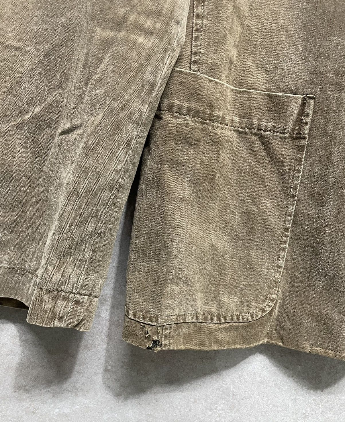 Burberry Vintage Burberry HBT Blazer Coat Size 48S - 7 Thumbnail