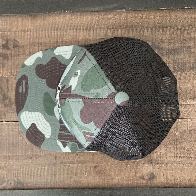 Bape × Undefeated Undefeated × BAPE CAMO trucker hat cap a bathing ape Size ONE SIZE - 7 Thumbnail
