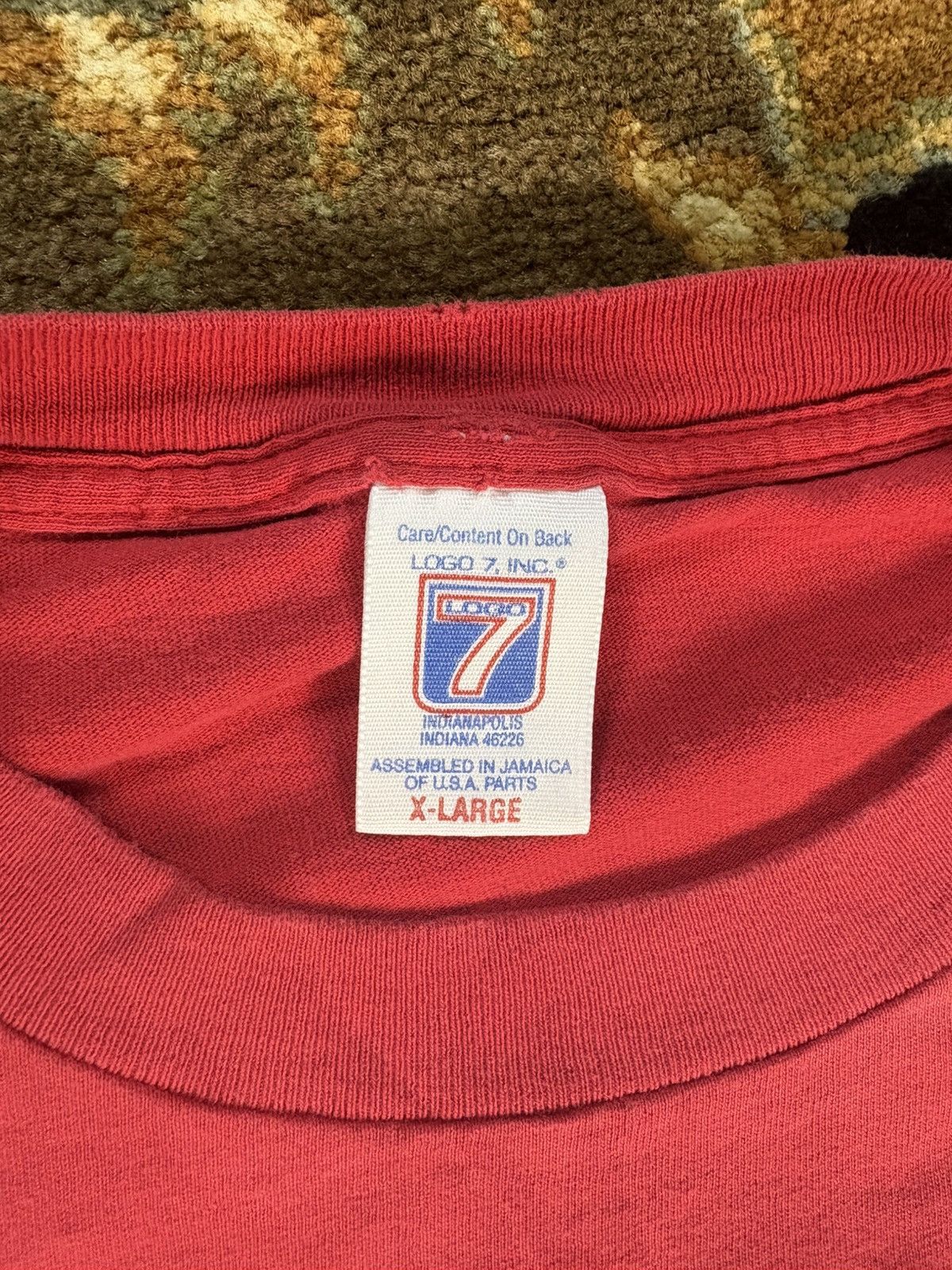 Logo 7 × Vintage 1998 Detroit Red Wings Stanley Cup Champions T-Shirt Size US XL / EU 56 / 4 - 4 Thumbnail