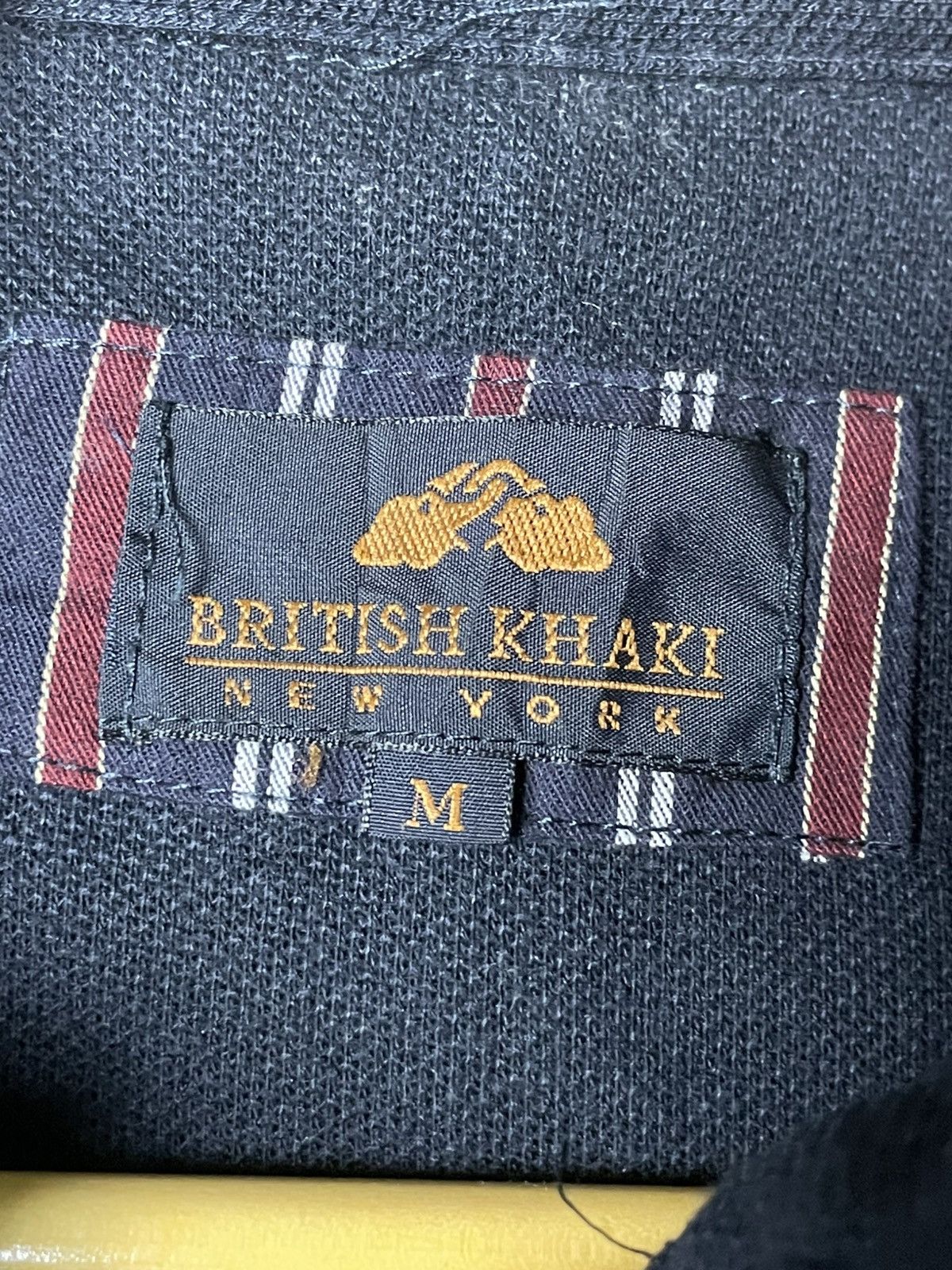 Vintage British Khakis Brand Light Wool Jacket (57) Size US M / EU 48-50 / 2 - 7 Thumbnail