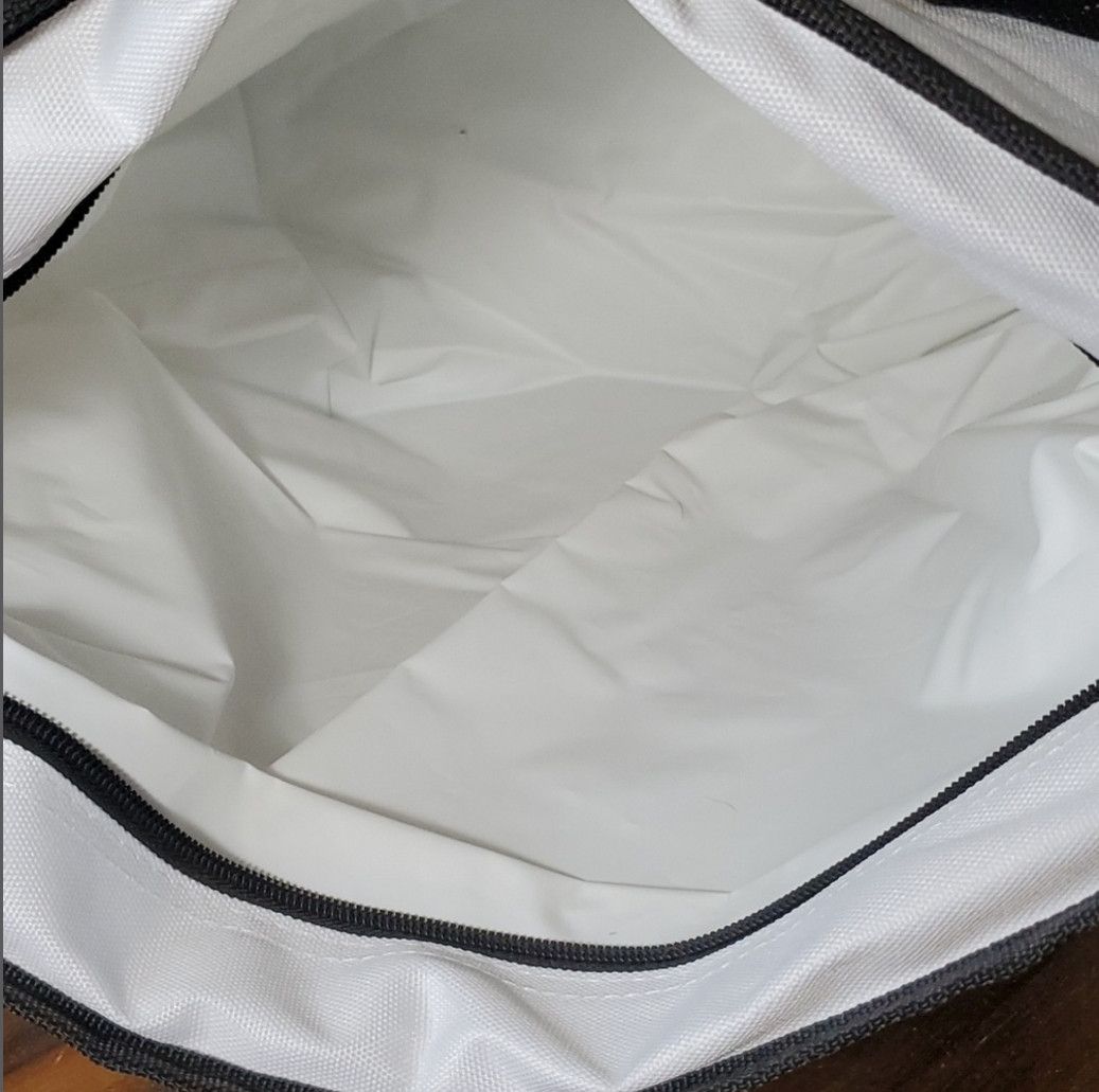 Other 2 KRYO 16x13x5" White Cooler Tote Bags Picnic Wine Lunch Size ONE SIZE - 7 Thumbnail