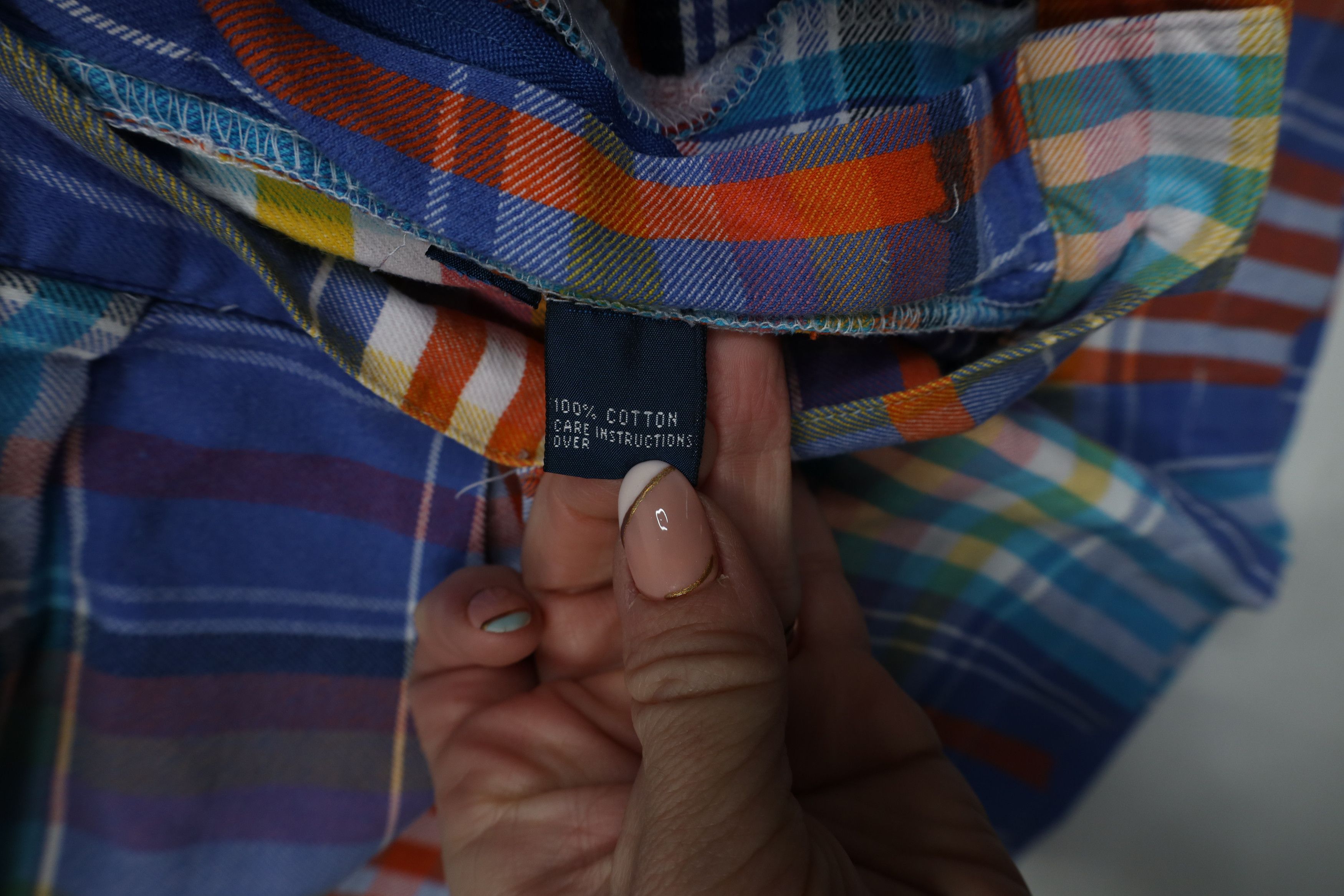 Ralph Lauren Vintage 90s Ralph Lauren Madras Plaid Flannel Chino Shorts Size US 38 / EU 54 - 7 Thumbnail