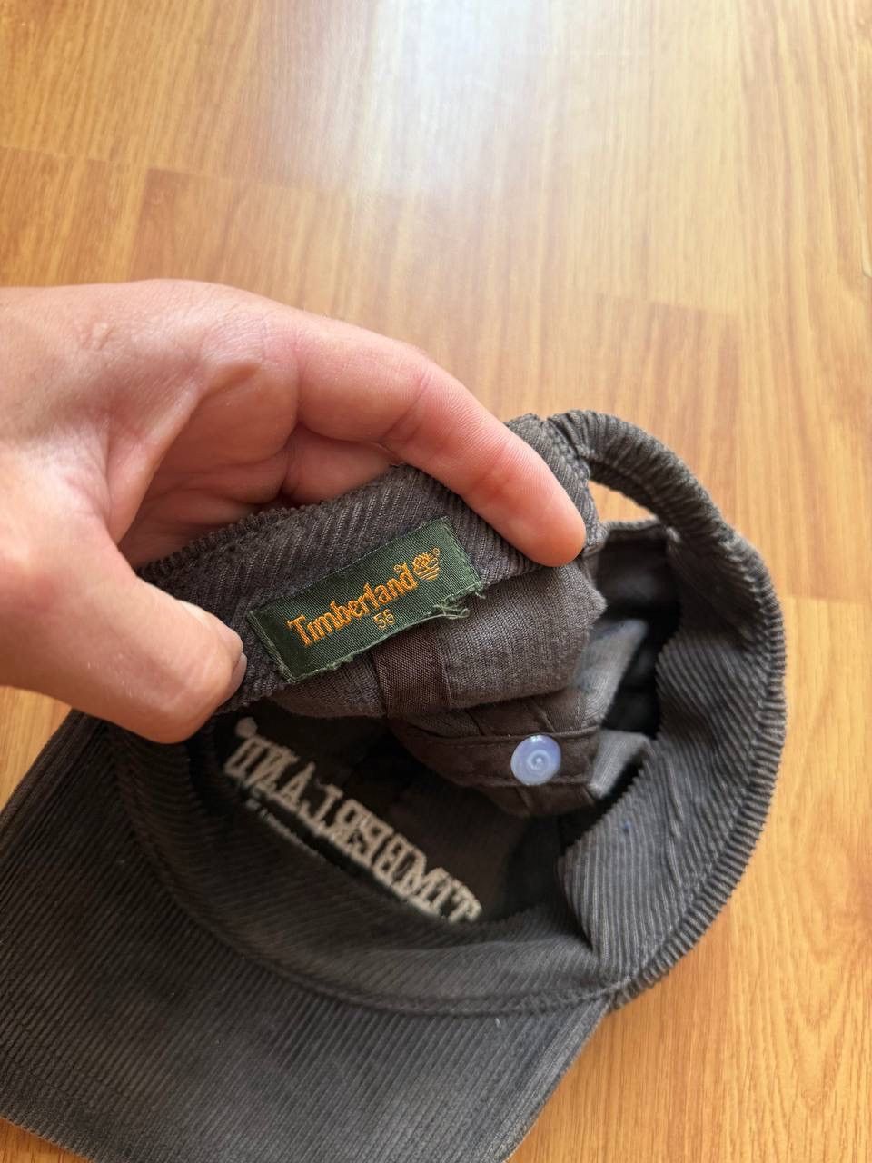 Timberland Timberland Y2K Vintage Velvet Brown Leather Cap Hat Size ONE SIZE - 6 Thumbnail