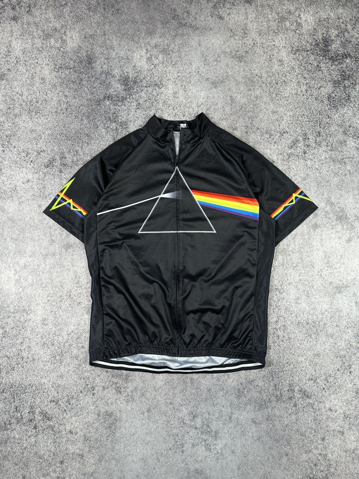 Vintage Pink Floyd Logo Cycle Velo Jersey Rare VTg XL USA Casual Size US XL / EU 56 / 4 - 1 Thumbnail
