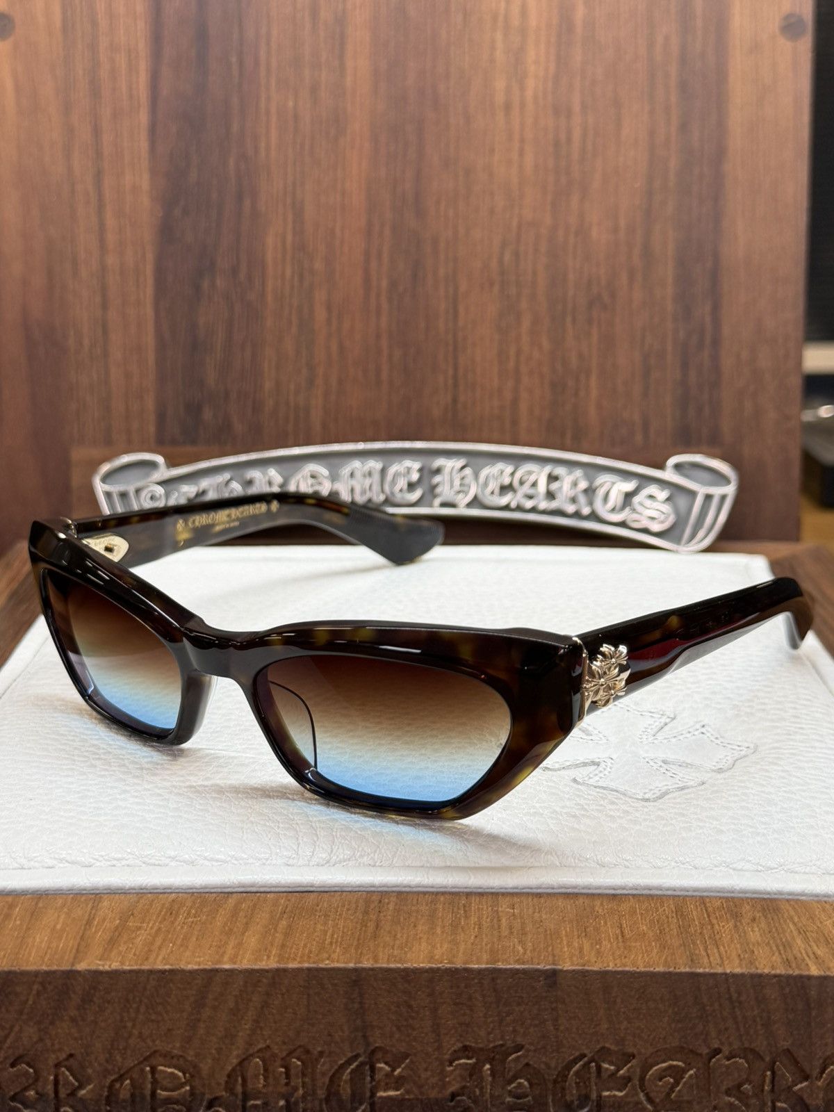 Chrome Hearts Chrome Hearts HALLLA BALUUUU Sunglasses Size ONE SIZE - 2 Thumbnail