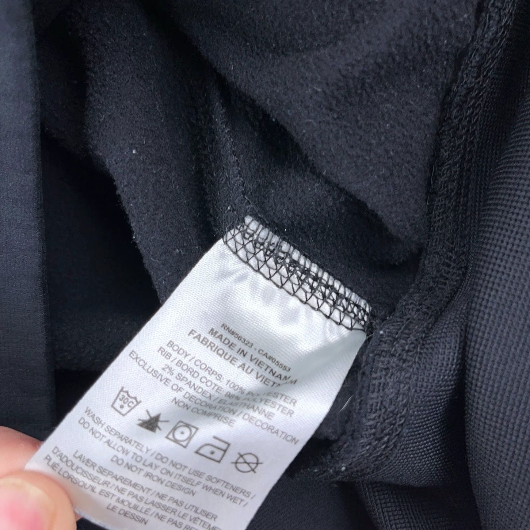 Nike Nike Hoodie Men Large Black White BasebalL Sweatshirt Therma Dri Swoosh Size US L / EU 52-54 / 3 - 6 Thumbnail