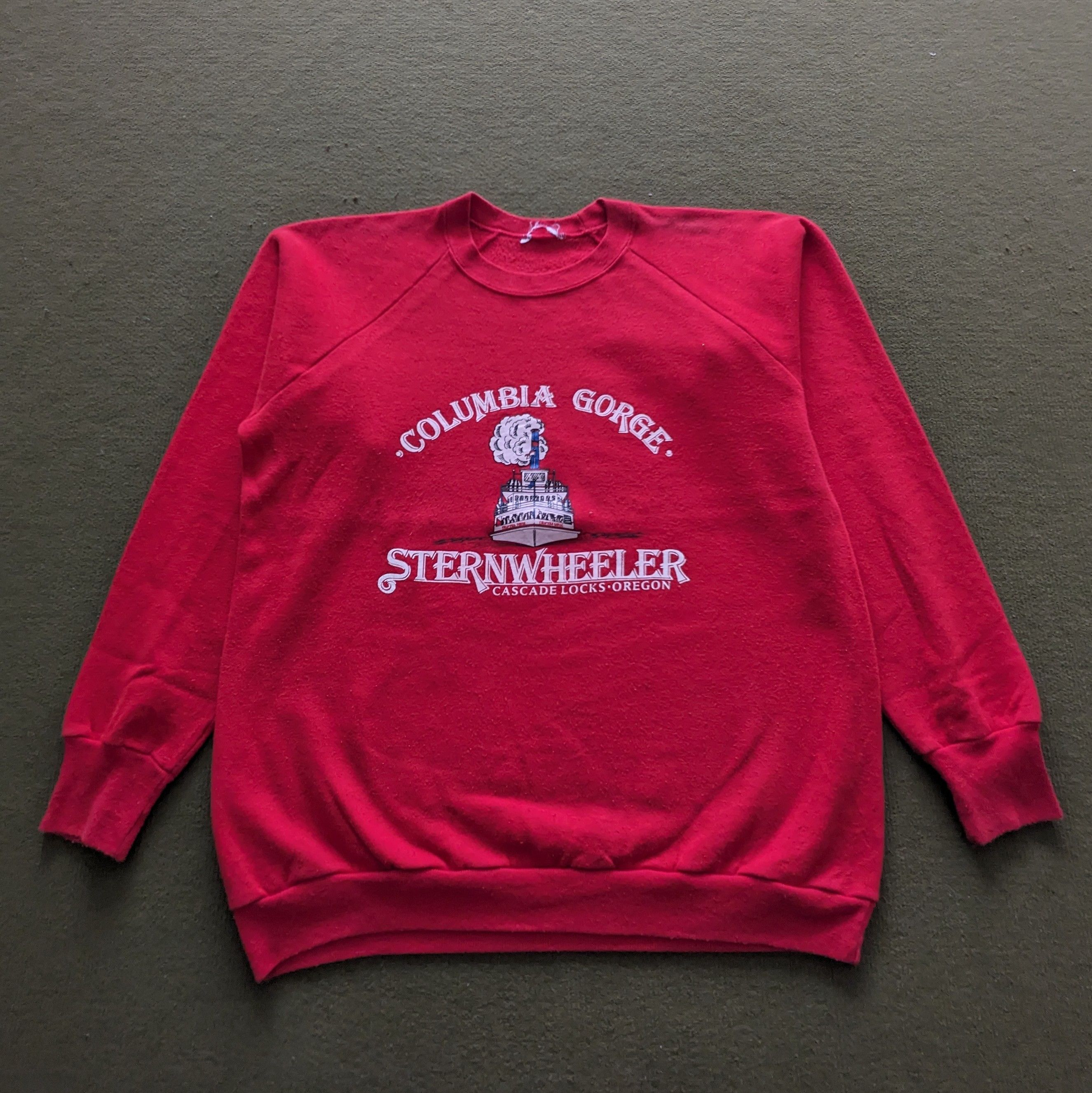 Other Vintage COLUMBIA GORGE STERNWHEELER Crewneck Sweatshirt Size US M / EU 48-50 / 2 - 1 Thumbnail
