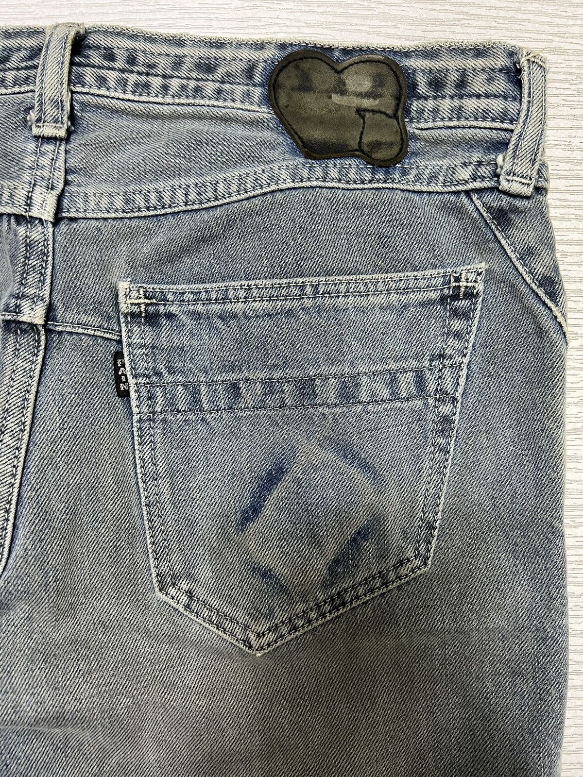 Number (N)ine Number (N)ine - S/S 07’ - Mudwash Distressed Pain Denim Size US 30 / EU 46 - 11 Thumbnail