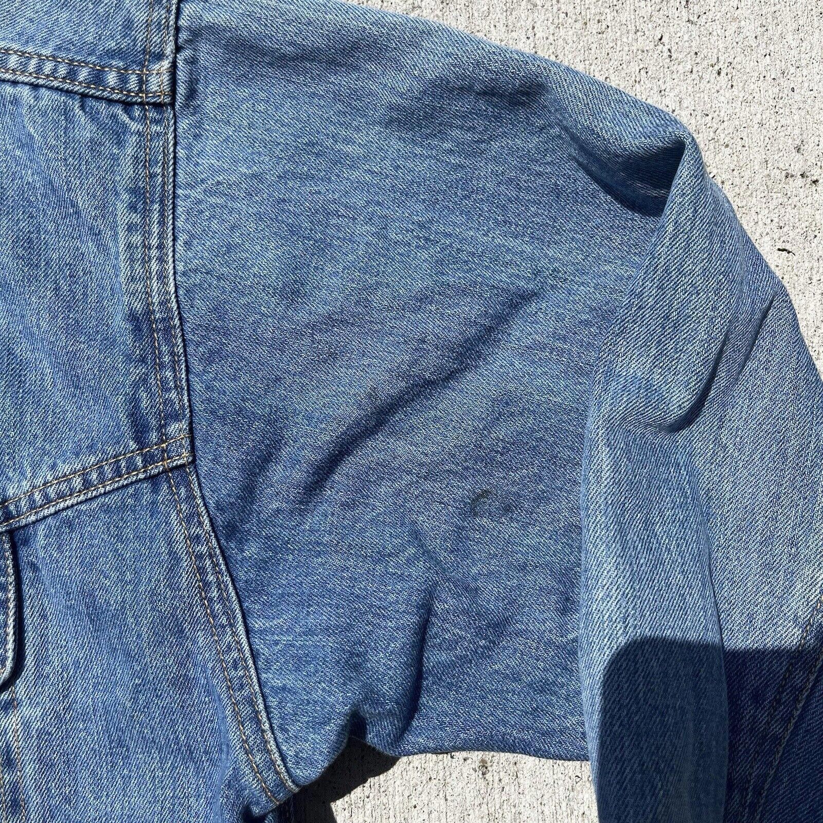 Wrangler WRANGLER Men's Denim Jacket Rugged Wear Classic size Medium Size US M / EU 48-50 / 2 - 3 Thumbnail