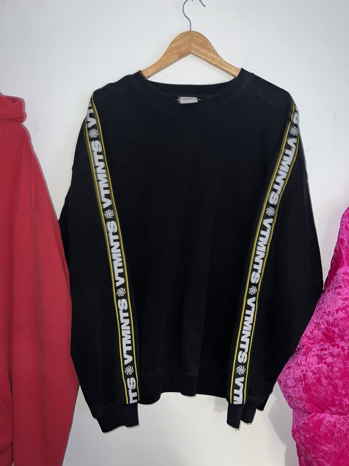 Vetements Taped Sweater