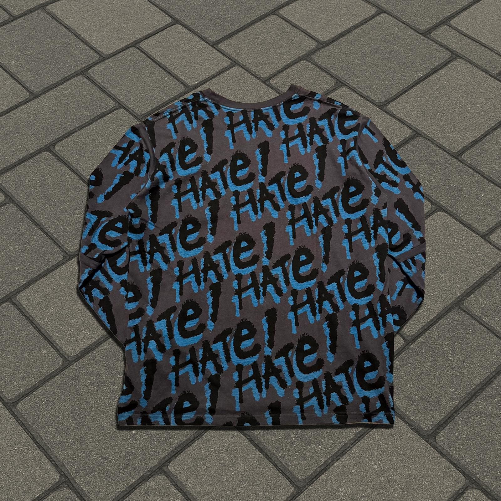 Undercover AW03 Undercover 'Paperdoll' Blue I Hate Longsleeve Size US L / EU 52-54 / 3 - 2 Thumbnail