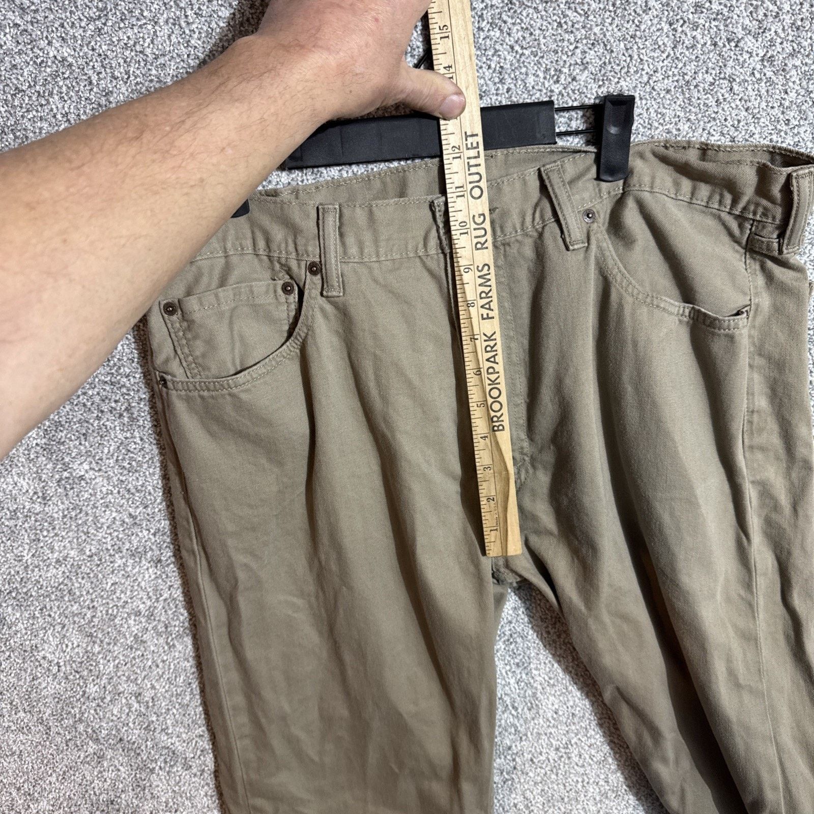 Levi's Vintage Y2K Levis 550 Pants Men 40x32 Streetwear Relaxed Size US 37 - 5 Thumbnail