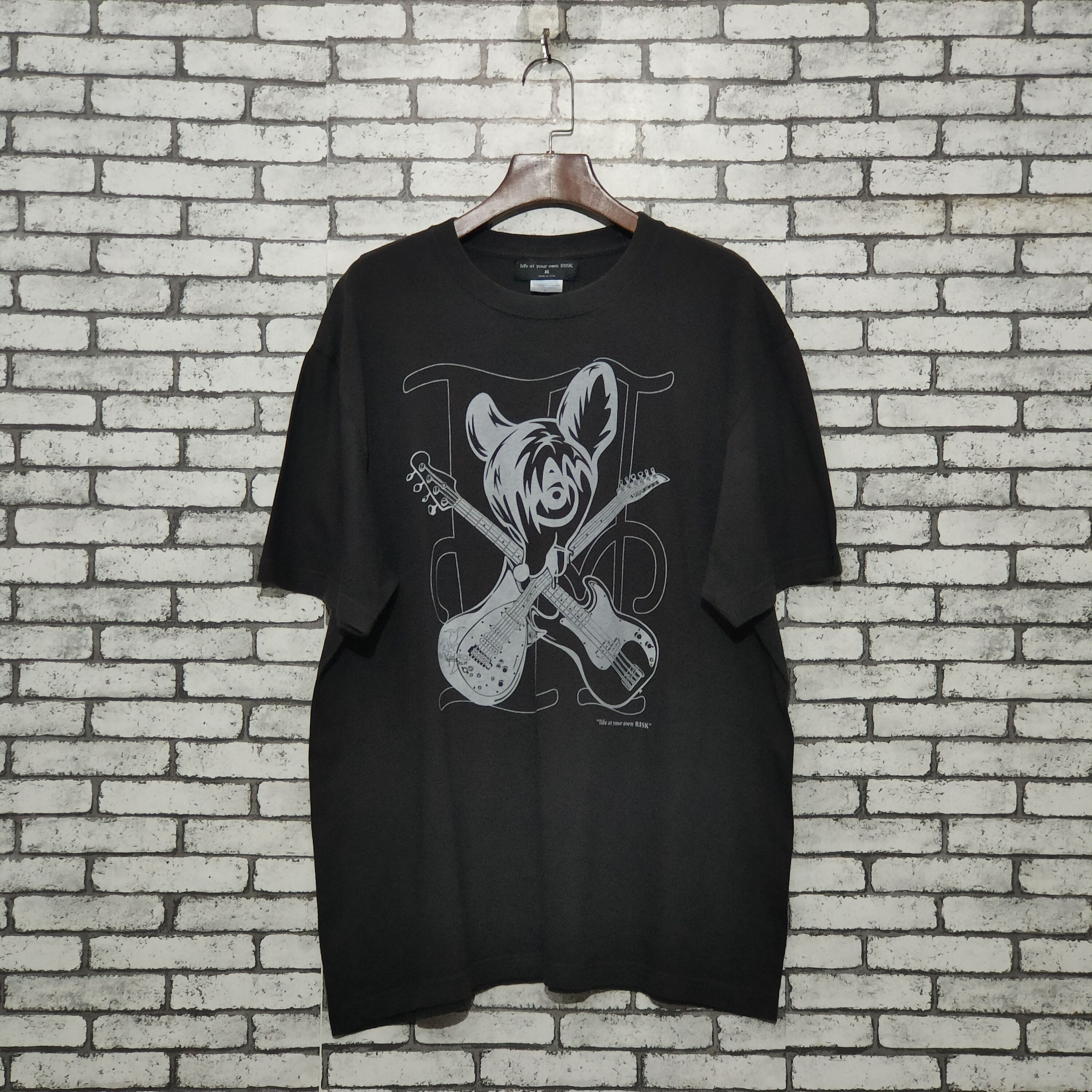 Japanese Brand 🔥Risk Life Your Own Risk x Hisashi From Gray BandT-Shirts Size US L / EU 52-54 / 3 - 1 Thumbnail