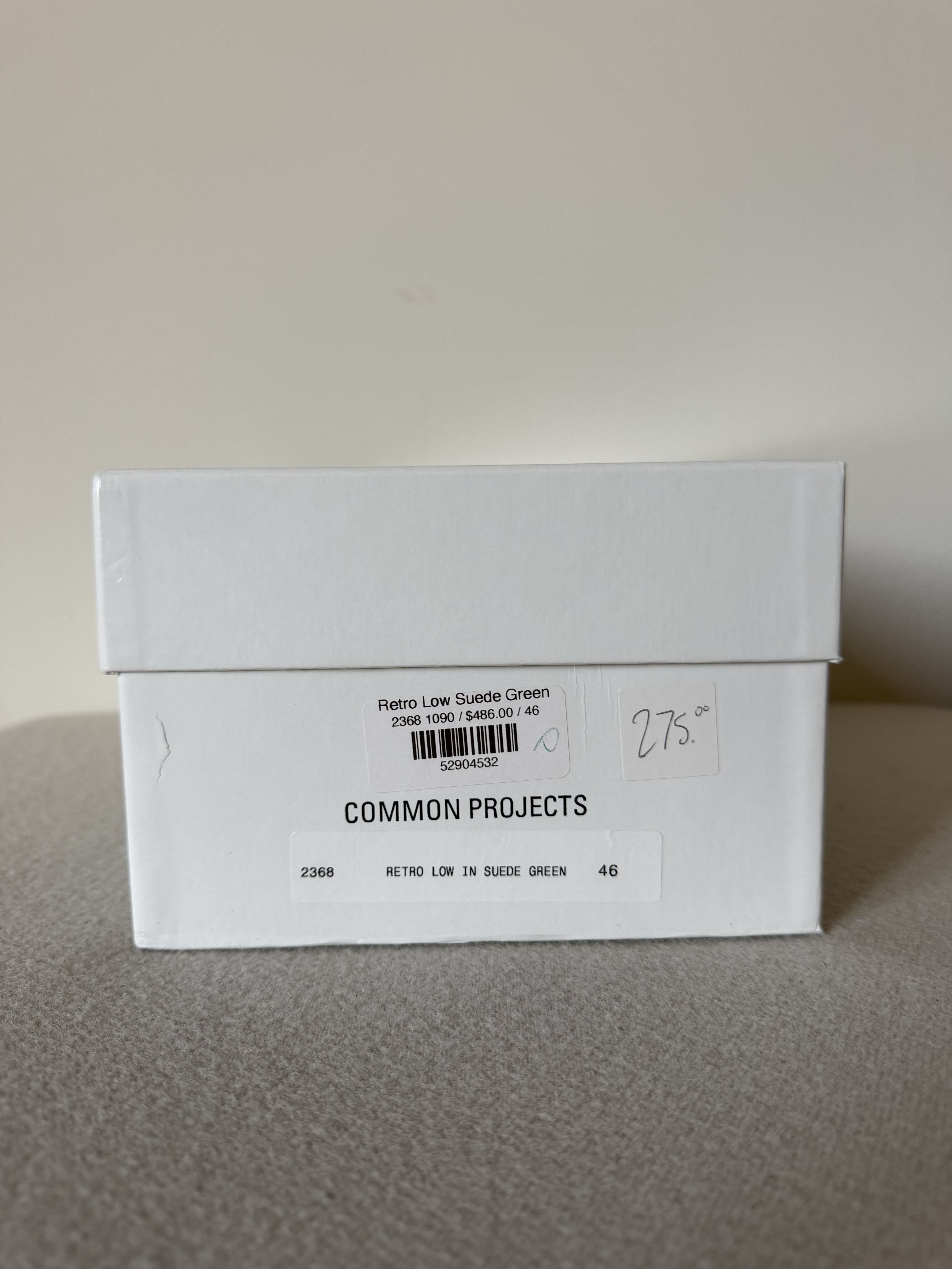 Common Projects Common Projects Retro Low Sneakers in Green Suede Size US 13 / EU 46 - 8 Thumbnail